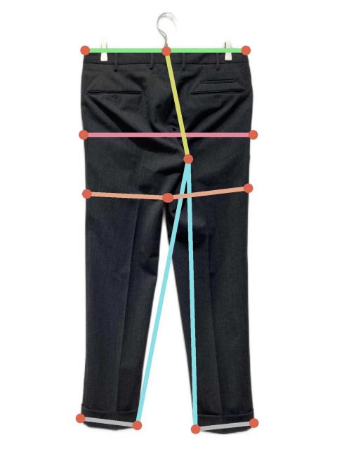 【美品】PT01 秋冬 48サイズ 中古・古着通販】PT01 (ピーティーゼロウーノ) パンツ グレー サイズ