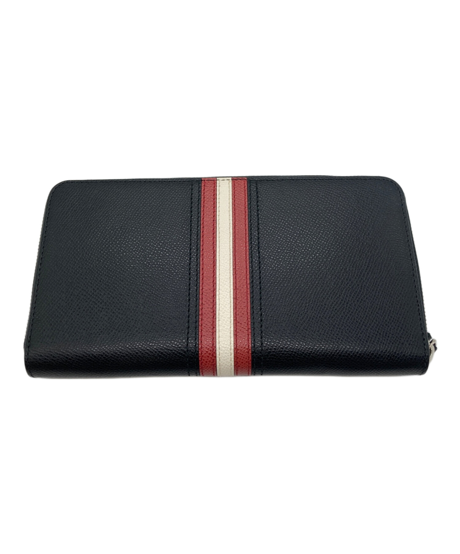 中古・古着通販】BALLY (バリー) ラインラウンドジップウォレット