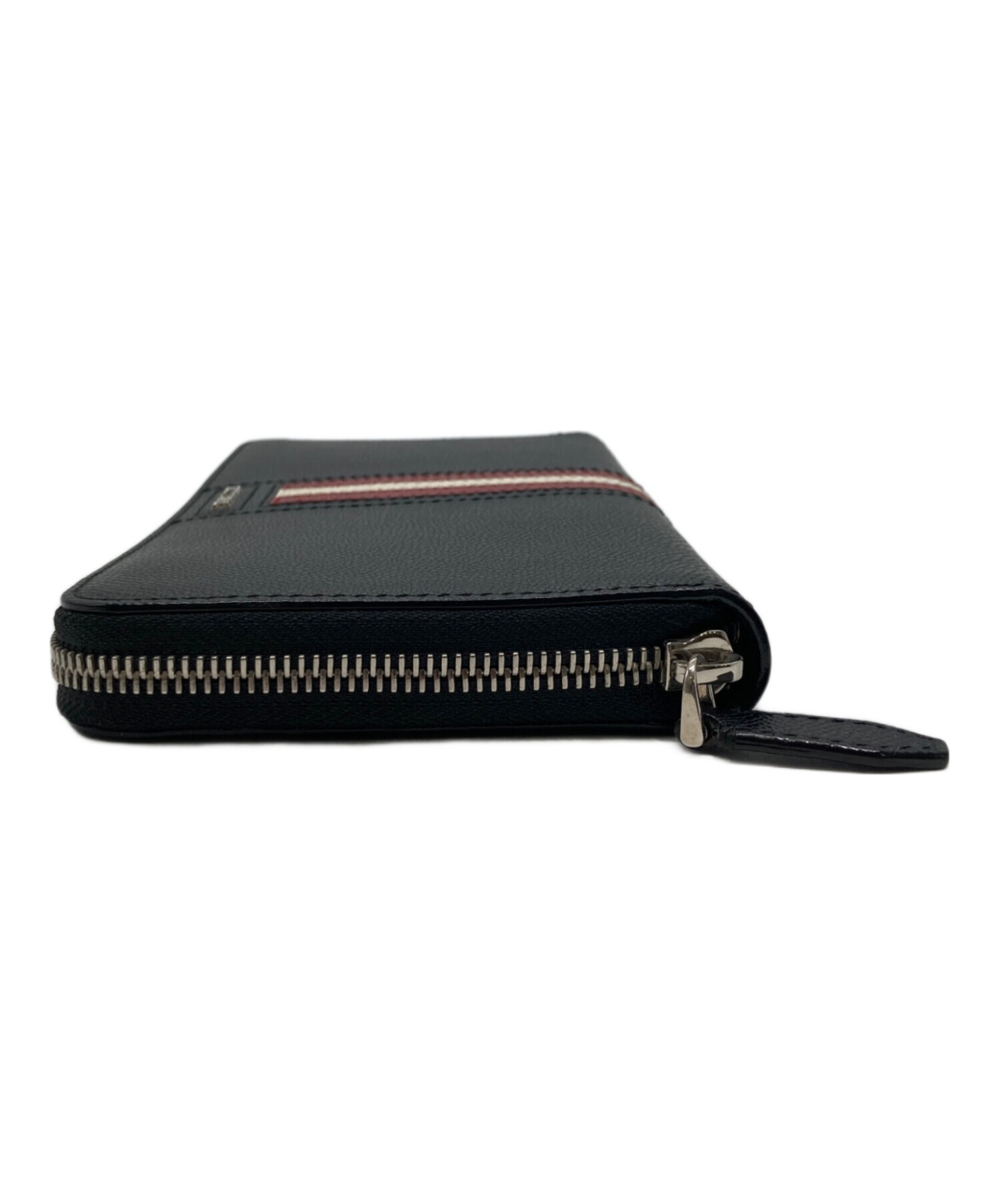 中古・古着通販】BALLY (バリー) ラインラウンドジップウォレット