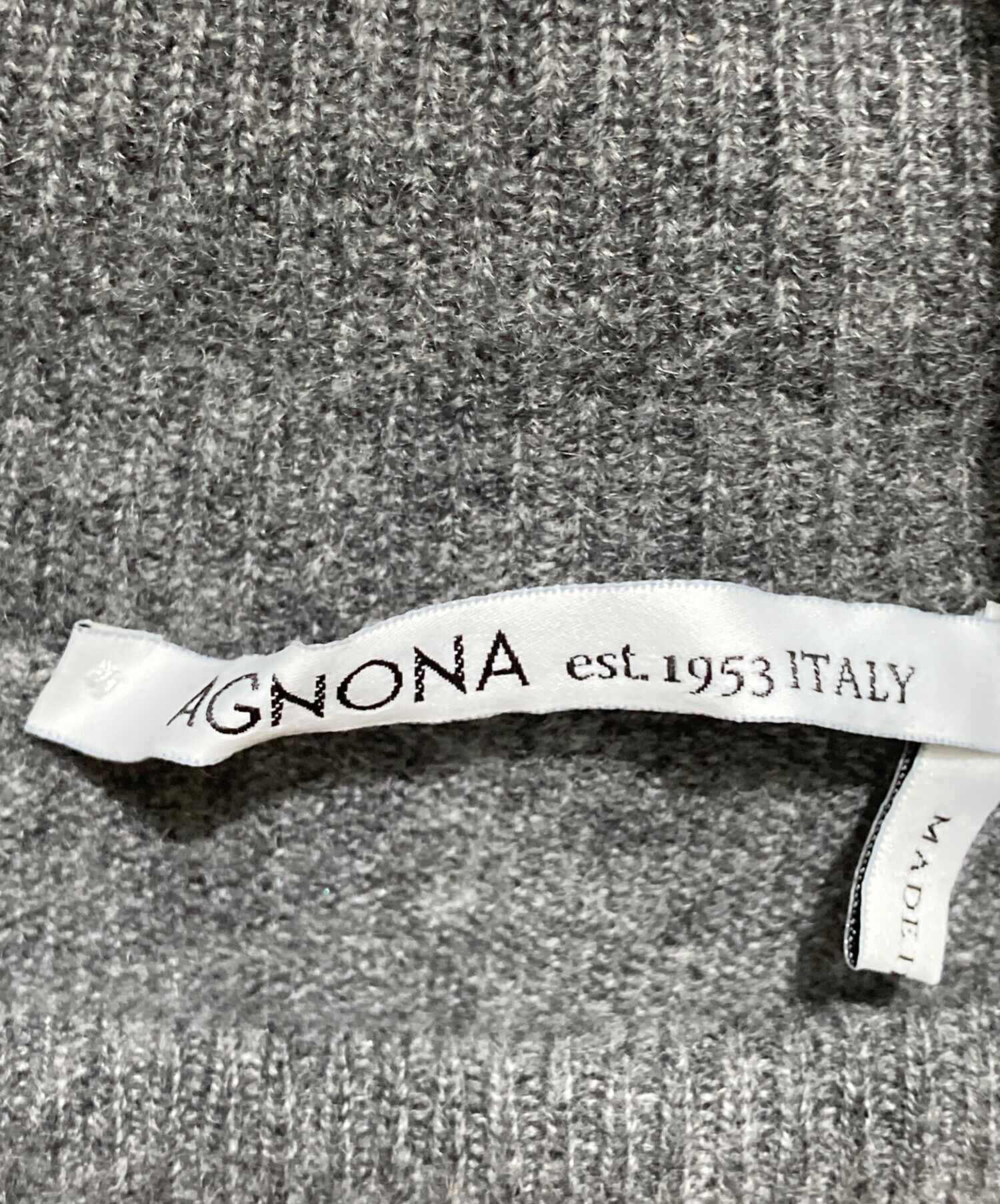 中古・古着通販】Agnona (アニオナ) タートルネックカシミヤニット