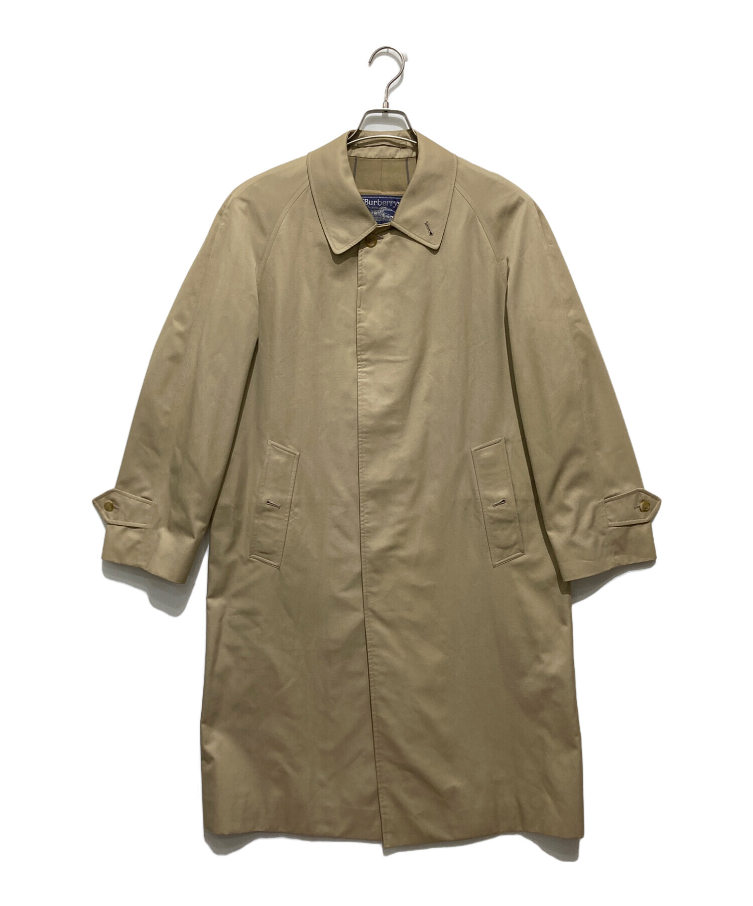 中古・古着通販】Burberry's (バーバリー) 裏地チェックステンカラー