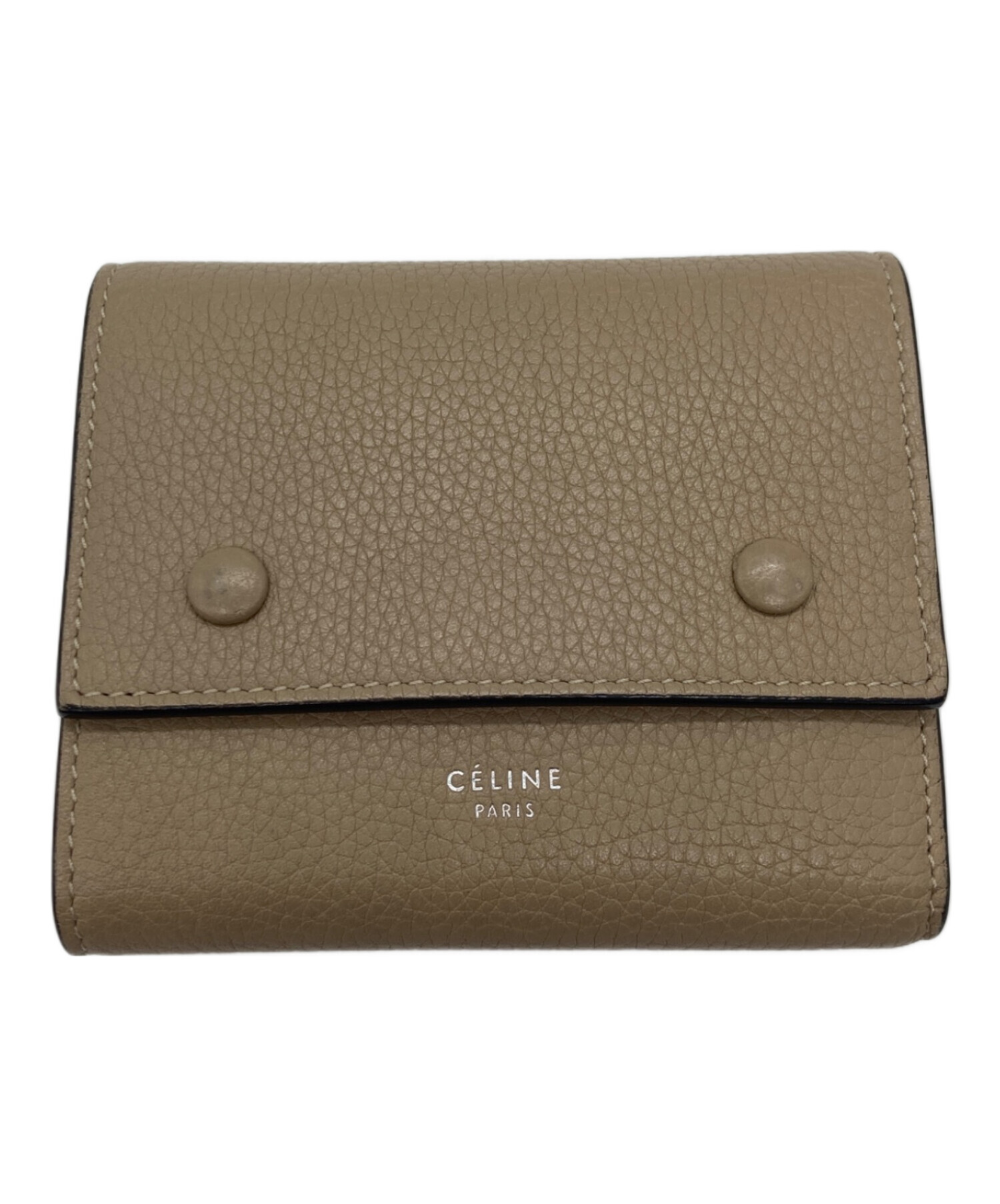 中古・古着通販】CELINE (セリーヌ) スモールフォールデット3つ折り 