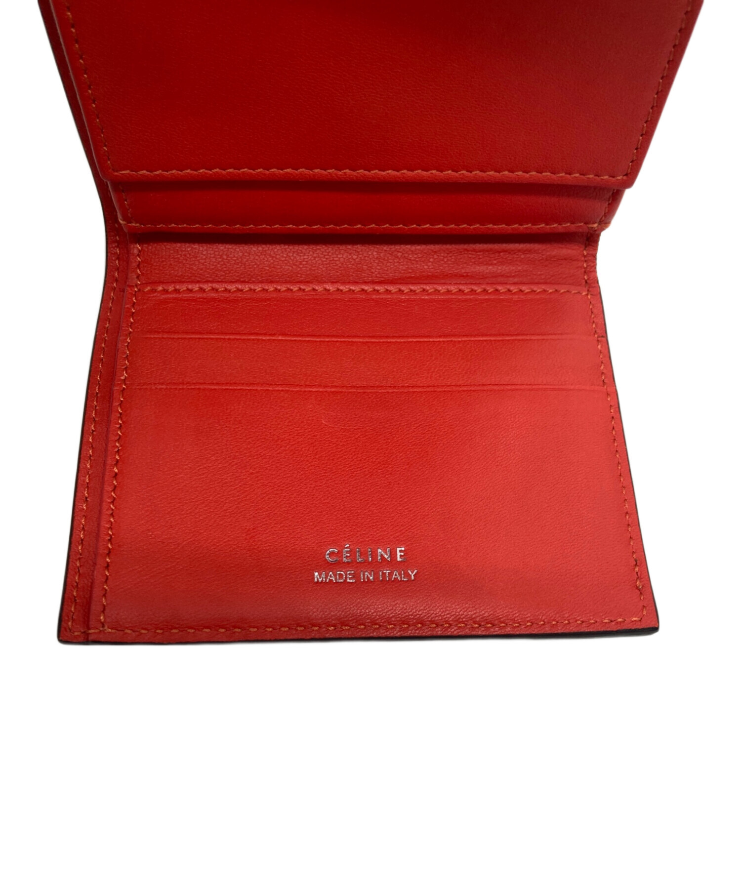 中古・古着通販】CELINE (セリーヌ) スモールフォールデット3つ折り 