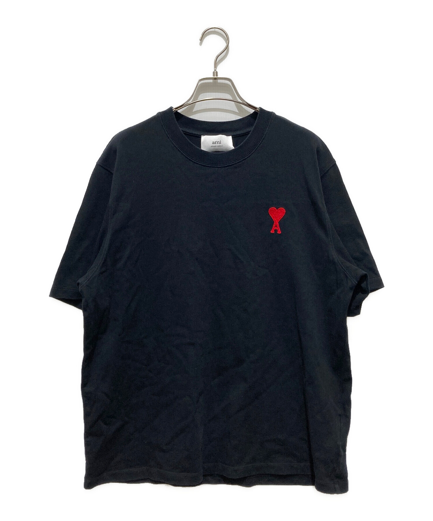 中古・古着通販】AMI PARIS (アミ パリス) フロントロゴ刺繍TEE 