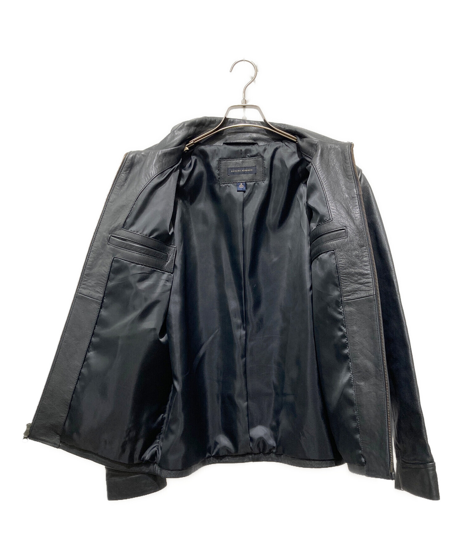 中古・古着通販】BANANA REPUBLIC (バナナリパブリック) Wジップレザー