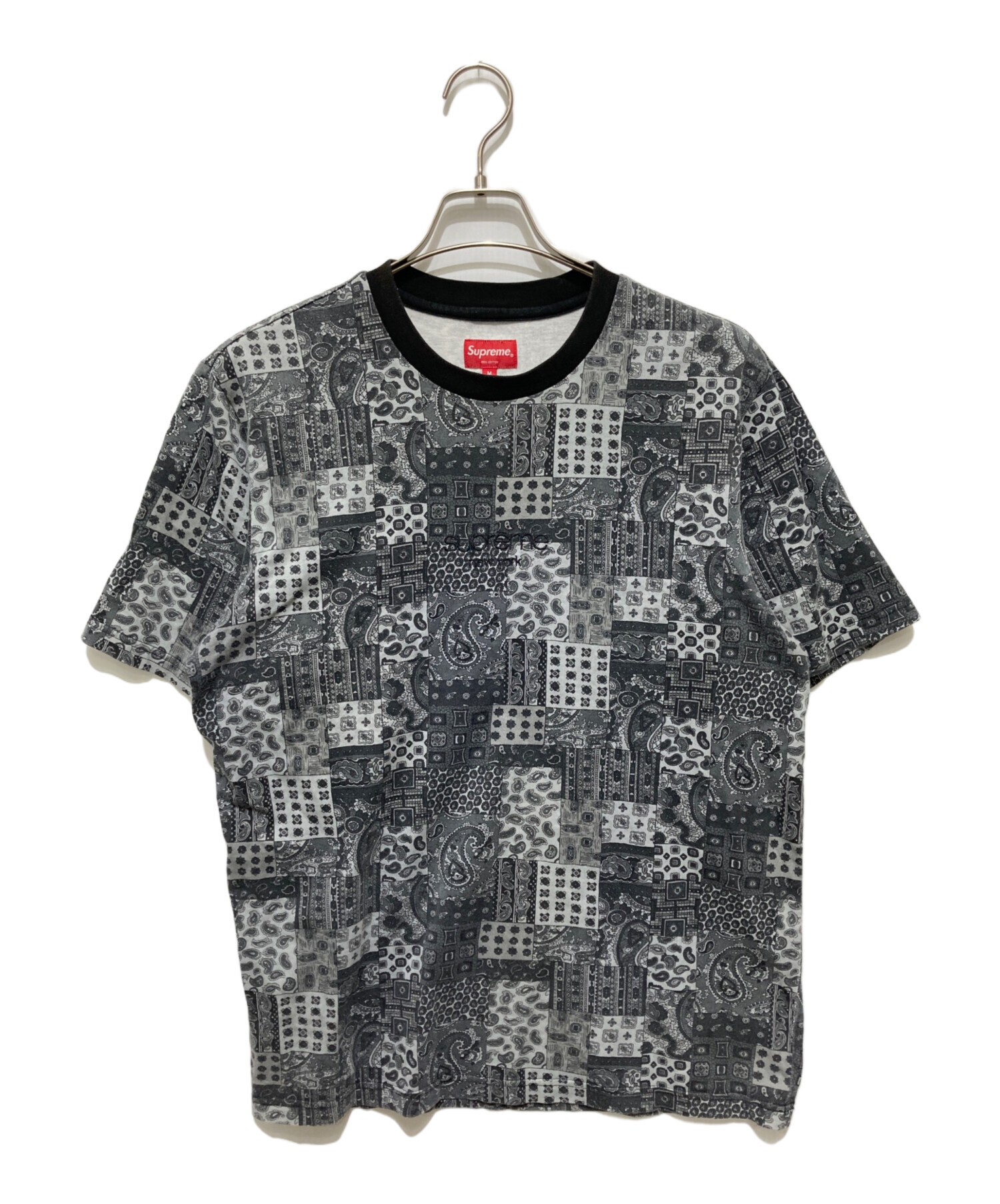 中古・古着通販】Supreme (シュプリーム) 19SSパッチワークペイズリーT