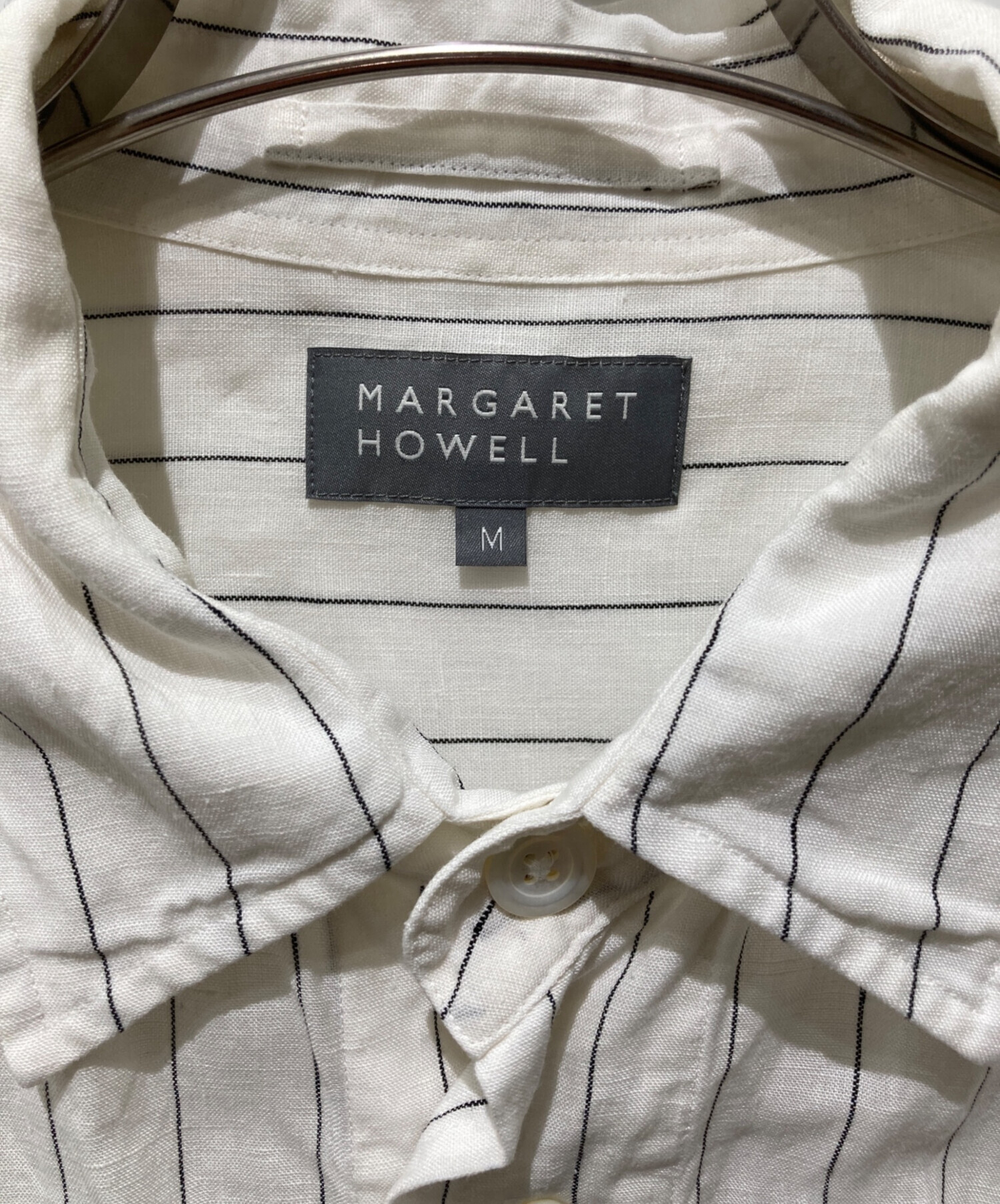 中古・古着通販】MARGARET HOWELL (マーガレットハウエル) ストライプ