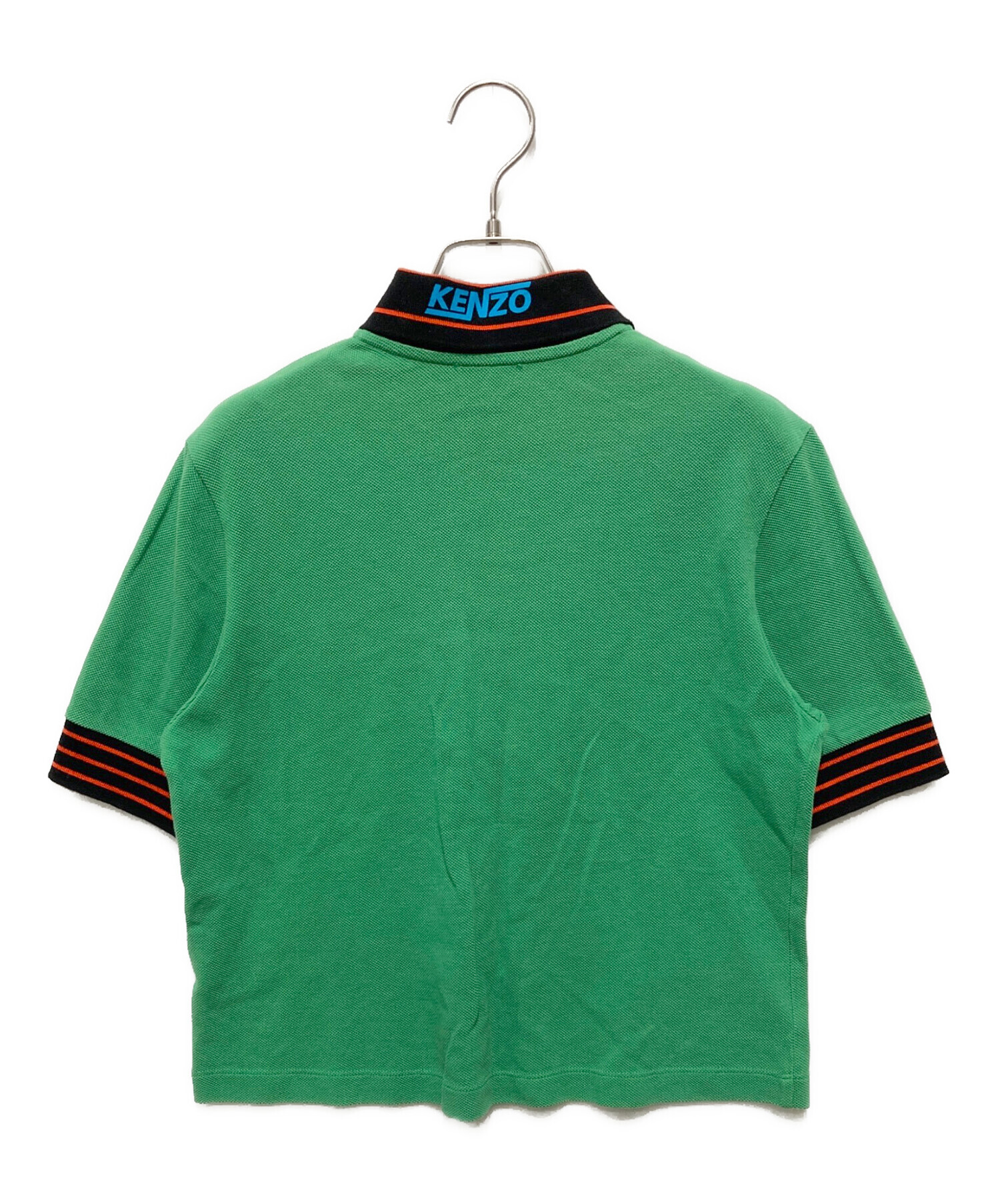 中古・古着通販】KENZO (ケンゾー) 襟付きハーフジップtシャツ