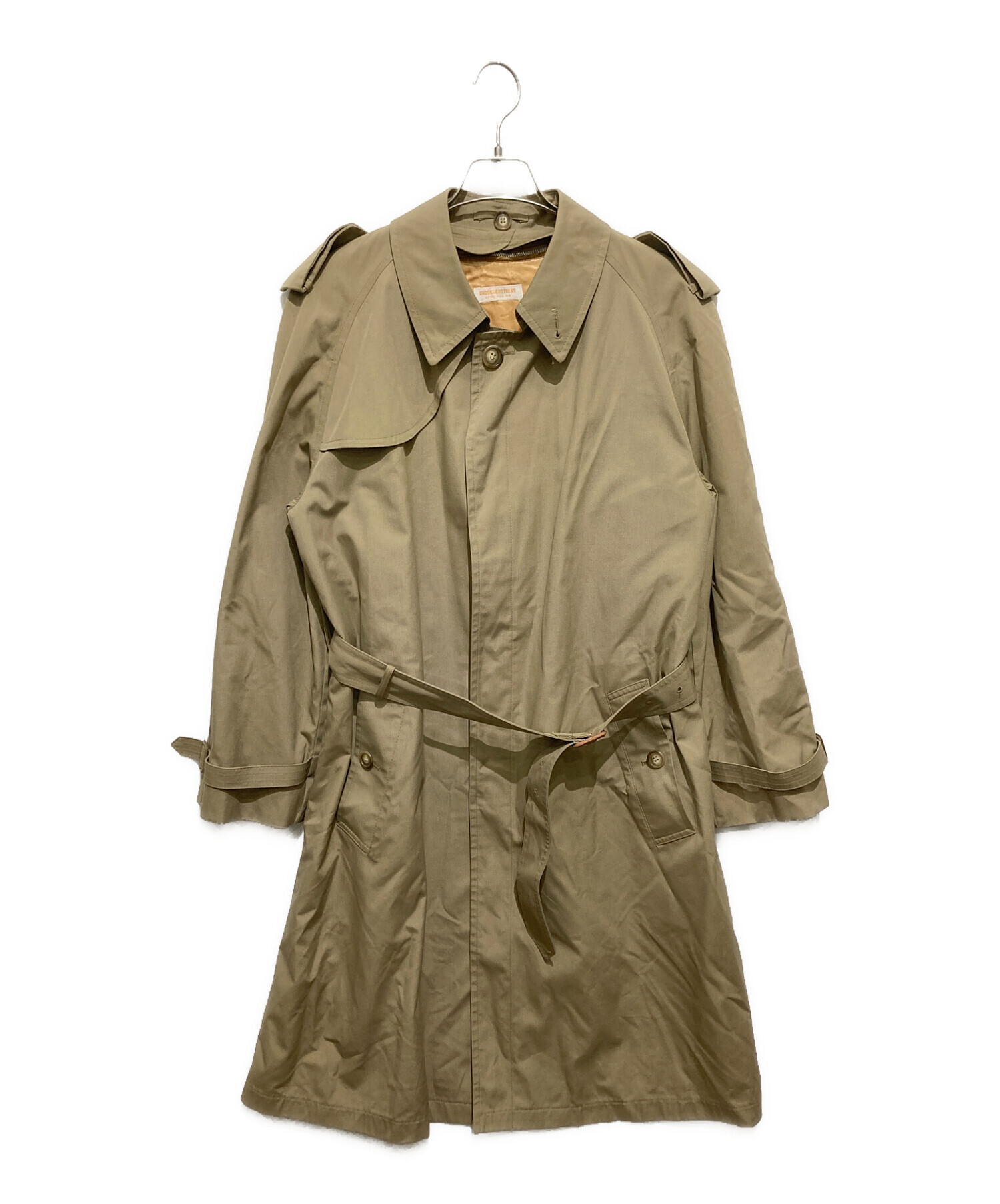 Brooks Brothers ブルックスブラザーズ トレンチコート 中古・古着通販】BROOKS BROTHERS (ブルックスブラザーズ) トレンチ