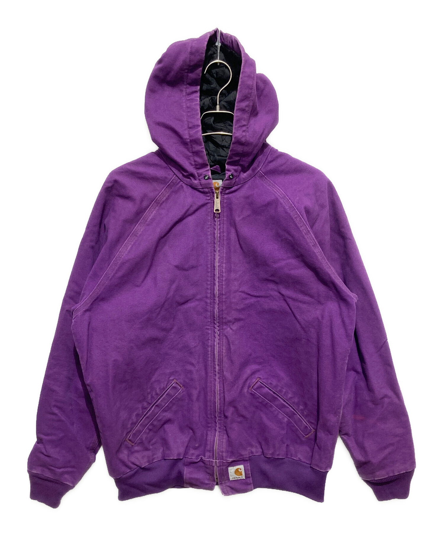 Carhartt ダック地 アクティブジャケット パープル 中古・古着通販】CarHartt (カーハート) アクティブジャケット