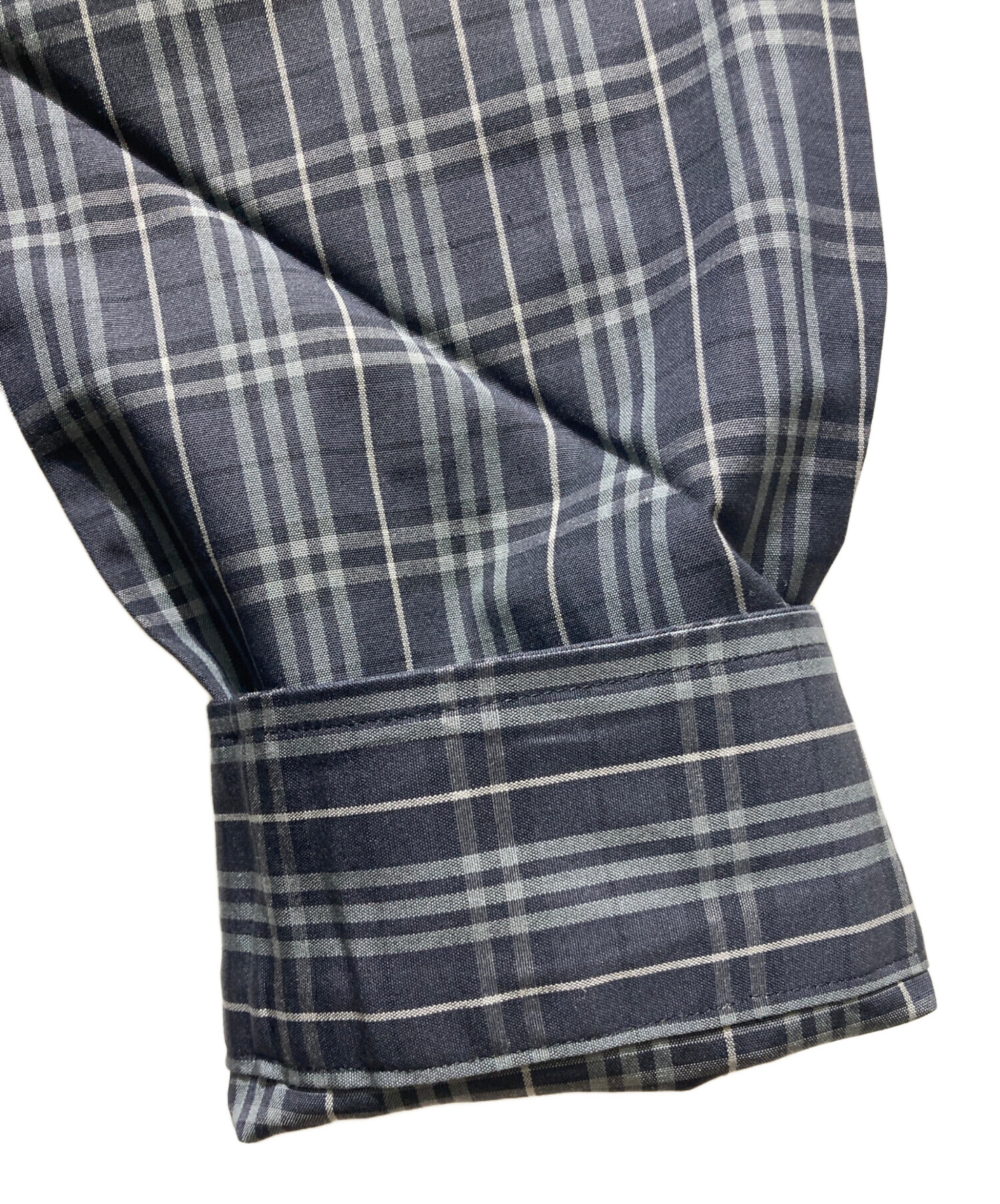 BURBERRY パープルチェック柄 長袖シャツ 新品 【公式通販】
