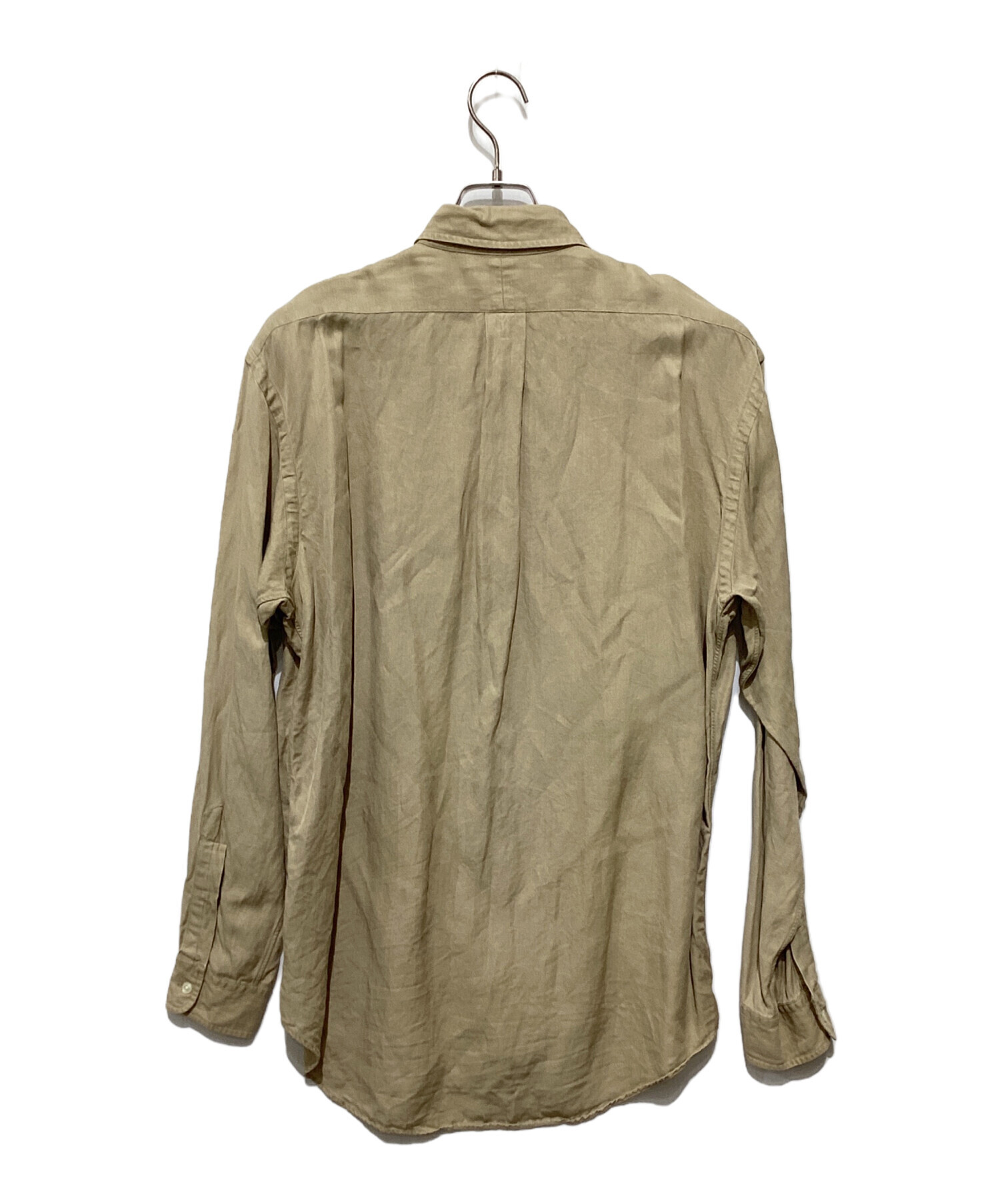 中古・古着通販】RALPH LAUREN (ラルフローレン) シルクリネンシャツ
