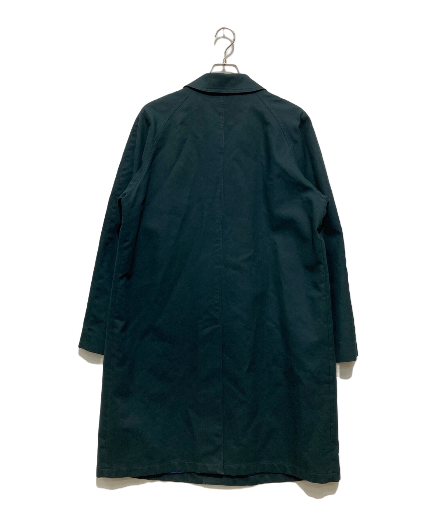 【美品】PS Paul Smith ダークグリーン フード付きコート　XL 美品】PS Paul Smith ダークグリーン フード付きコート XL 【公式通販】