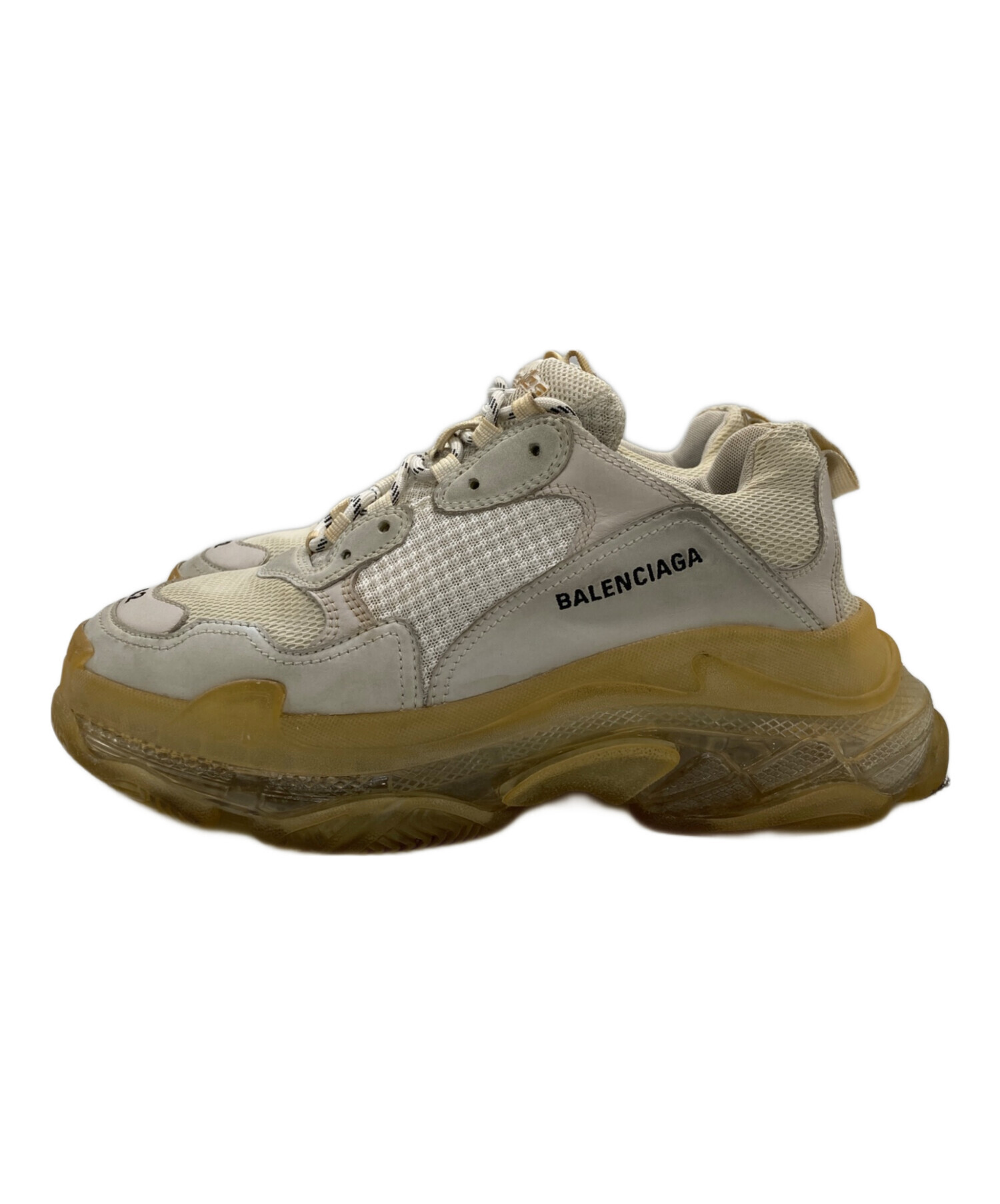 中古・古着通販】BALENCIAGA (バレンシアガ) トリプルSクリアソール 