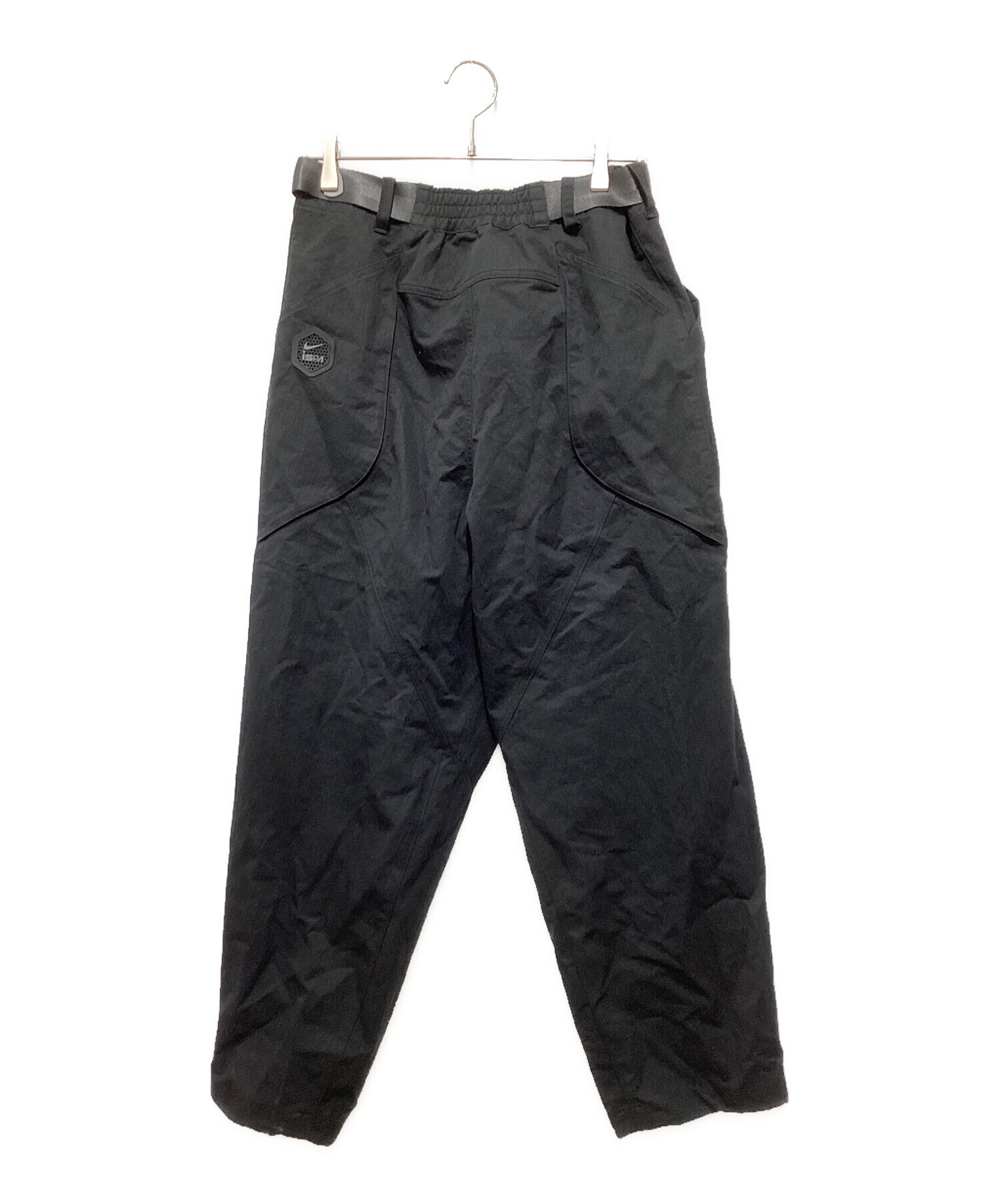 中古・古着通販】NIKE (ナイキ) ISPA ベルテッドパンツ ブラック 
