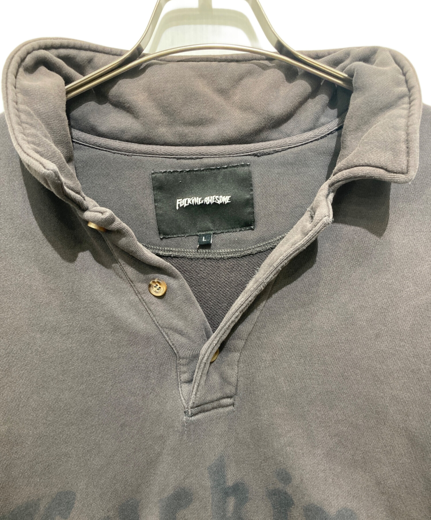 Fucking awesome ポロシャツ 中古・古着通販】Fucking Awesome (ファッキンオーサム) ラガー