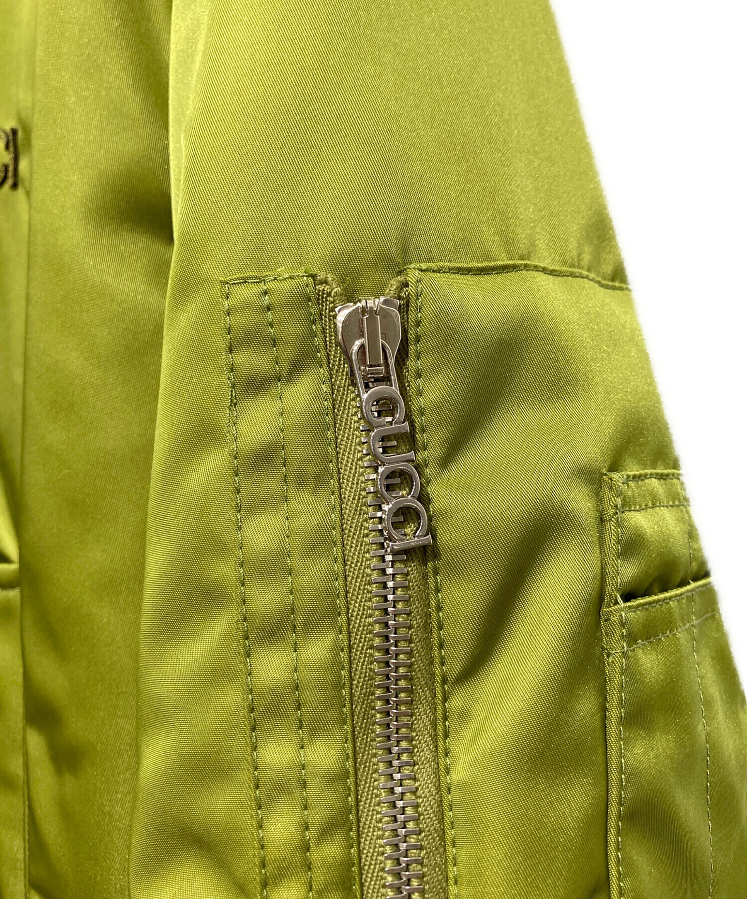 中古・古着通販】GUCCI (グッチ) ナイロンツイルボンバージャケット