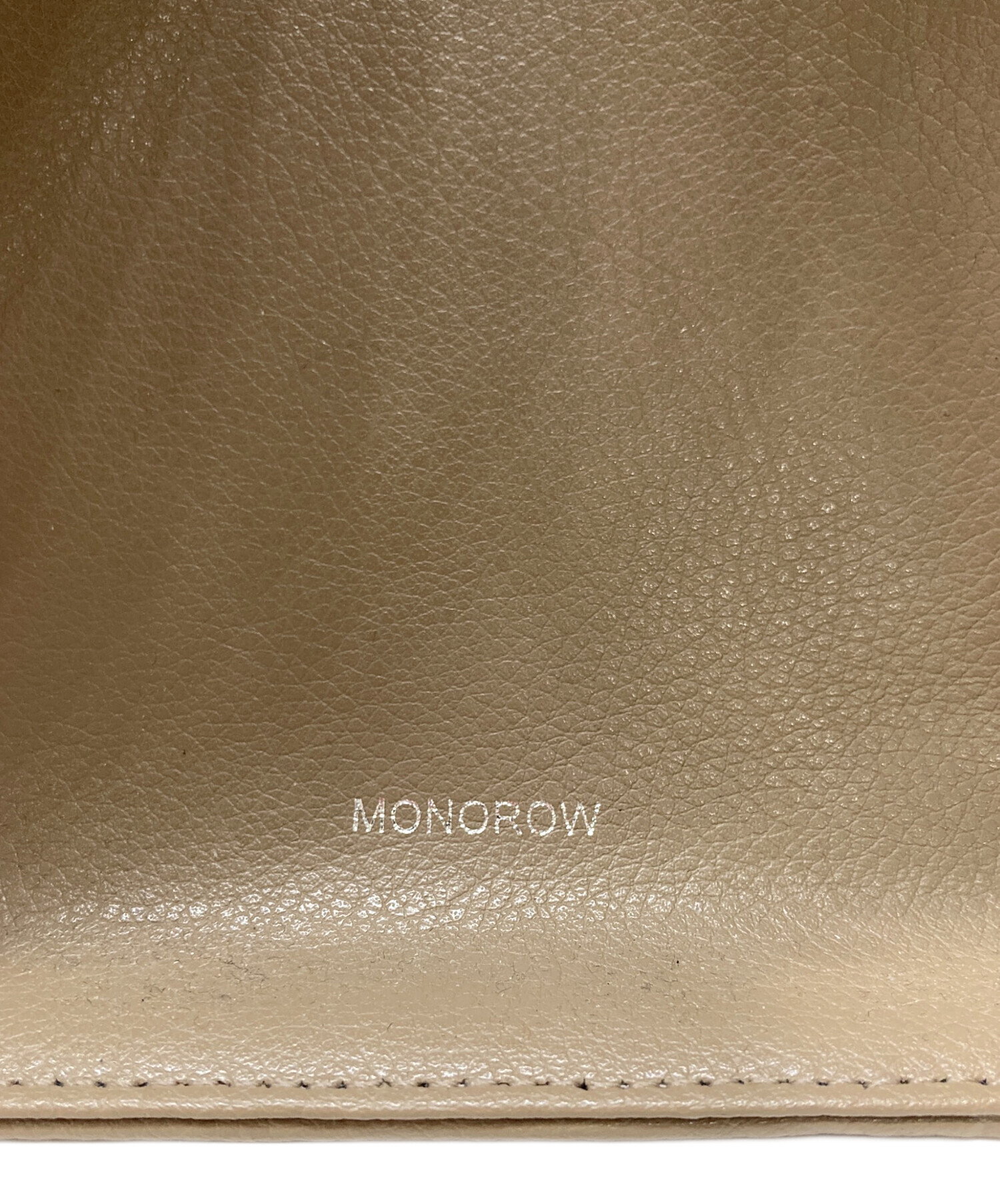 中古・古着通販】MONOROW (モノロウ) トートバッグ ベージュ｜ブランド