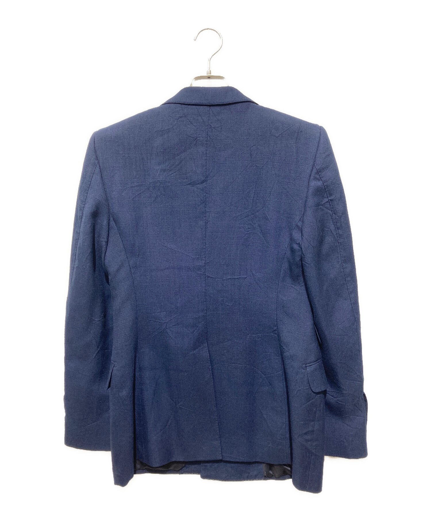 オールドグッチ　GUCCI (50) テーラードジャケット　ダブル　ヴィンテージ 中古・古着通販】GUCCI (グッチ) リンクルエフェクト ビスコース