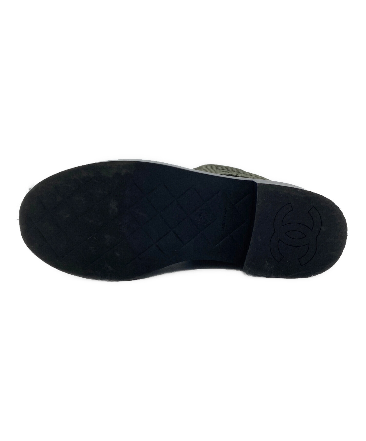 中古・古着通販】CHANEL (シャネル) ココマークキルティングハイカット 