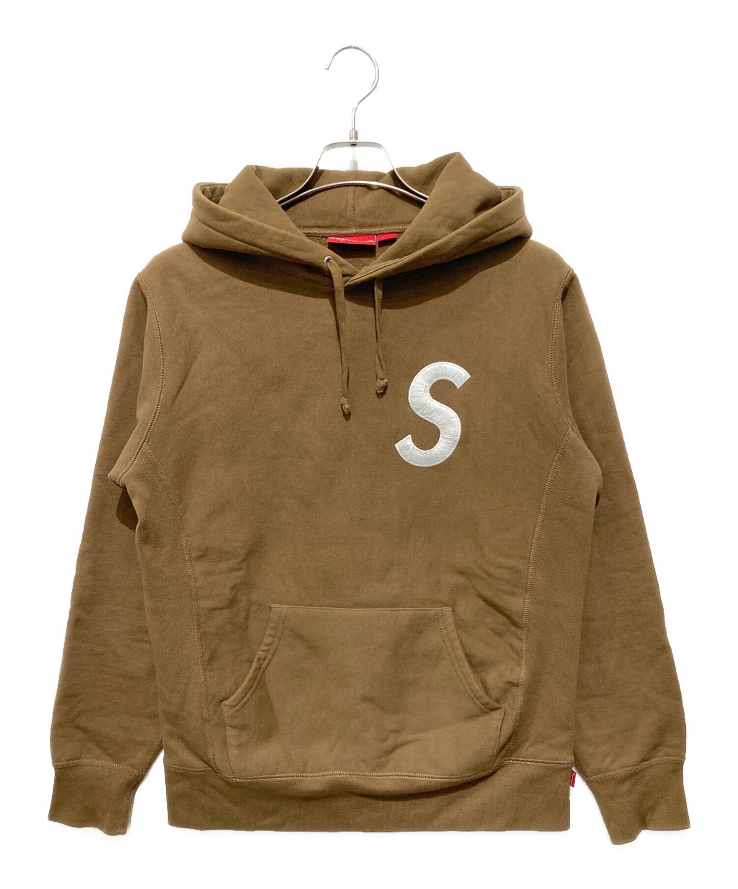中古・古着通販】Supreme (シュプリーム) ロゴパーカー ブラウン