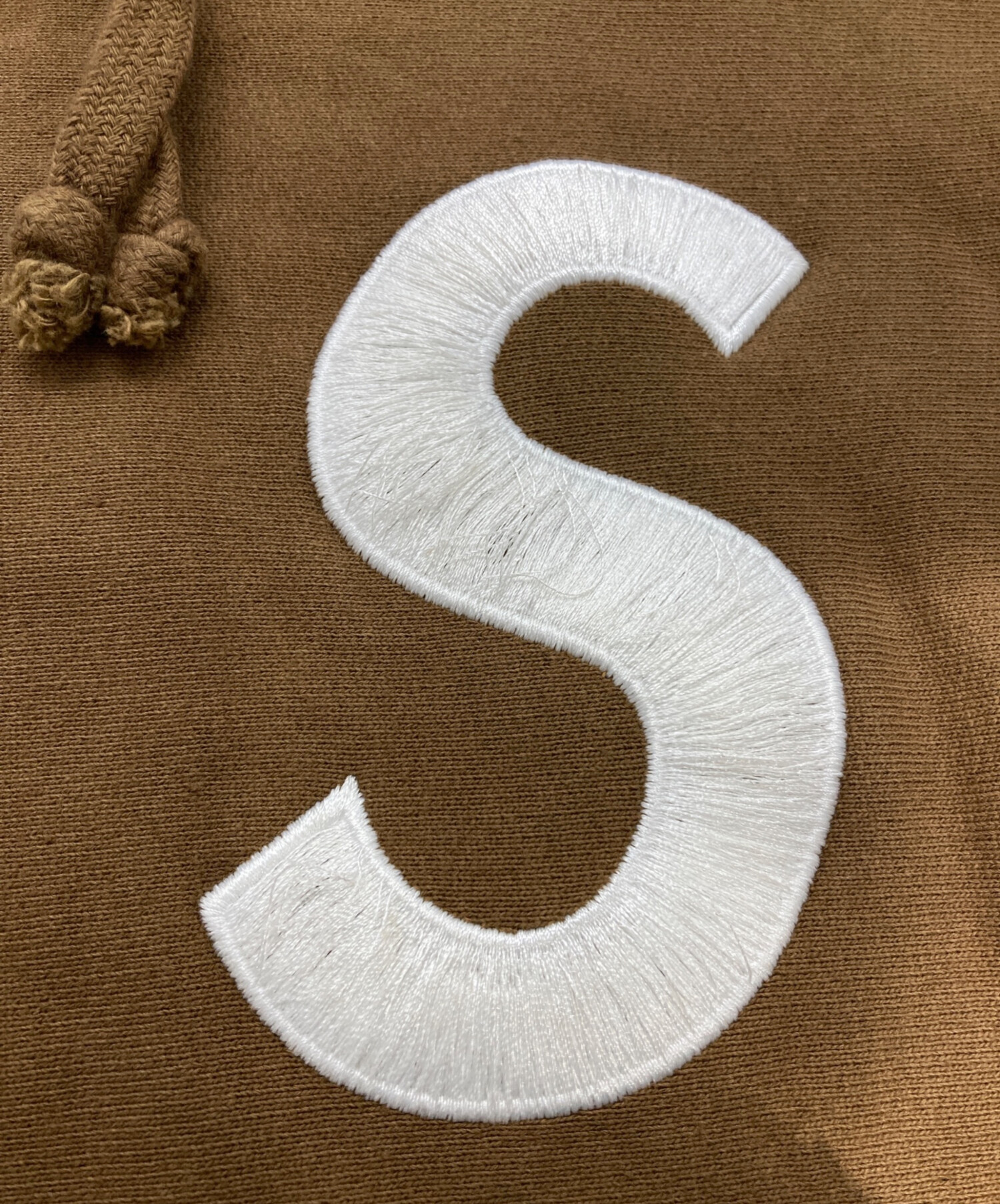 中古・古着通販】Supreme (シュプリーム) ロゴパーカー ブラウン