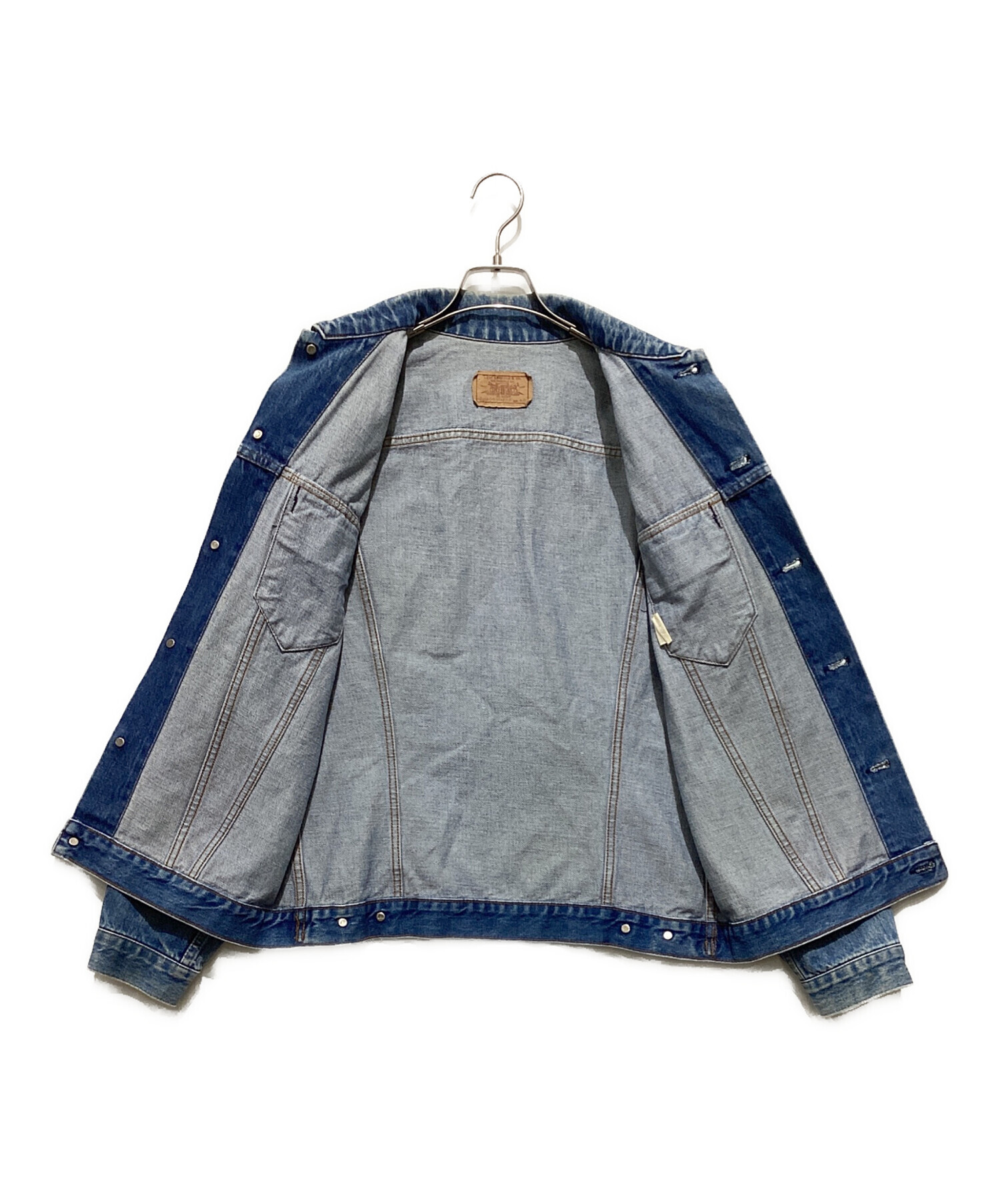 中古・古着通販】LEVI'S (リーバイス) デニムジャケット インディゴ