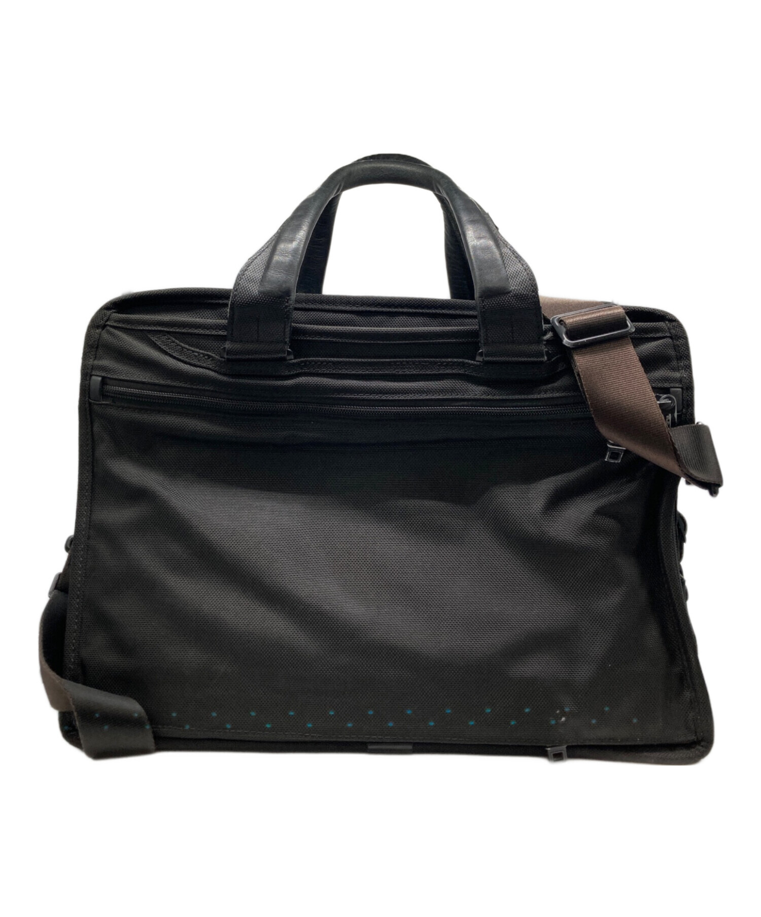 【送料込み】TUMIレザーブリーフケース 中古・古着通販】TUMI (トゥミ) レザーハンドルブリーフケース