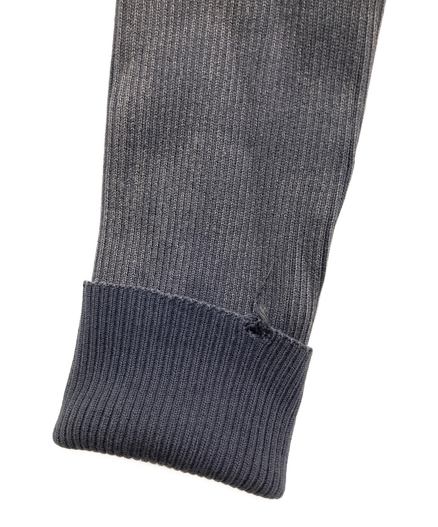 中古・古着通販】DIESEL (ディーゼル) リブダメージ加工ニット