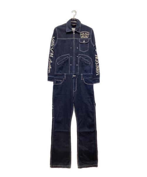 vanson ダークデニム オーバーオール美品、裾に少しダメージ有り‼️ 3085001725395619_01_8894w.jpeg