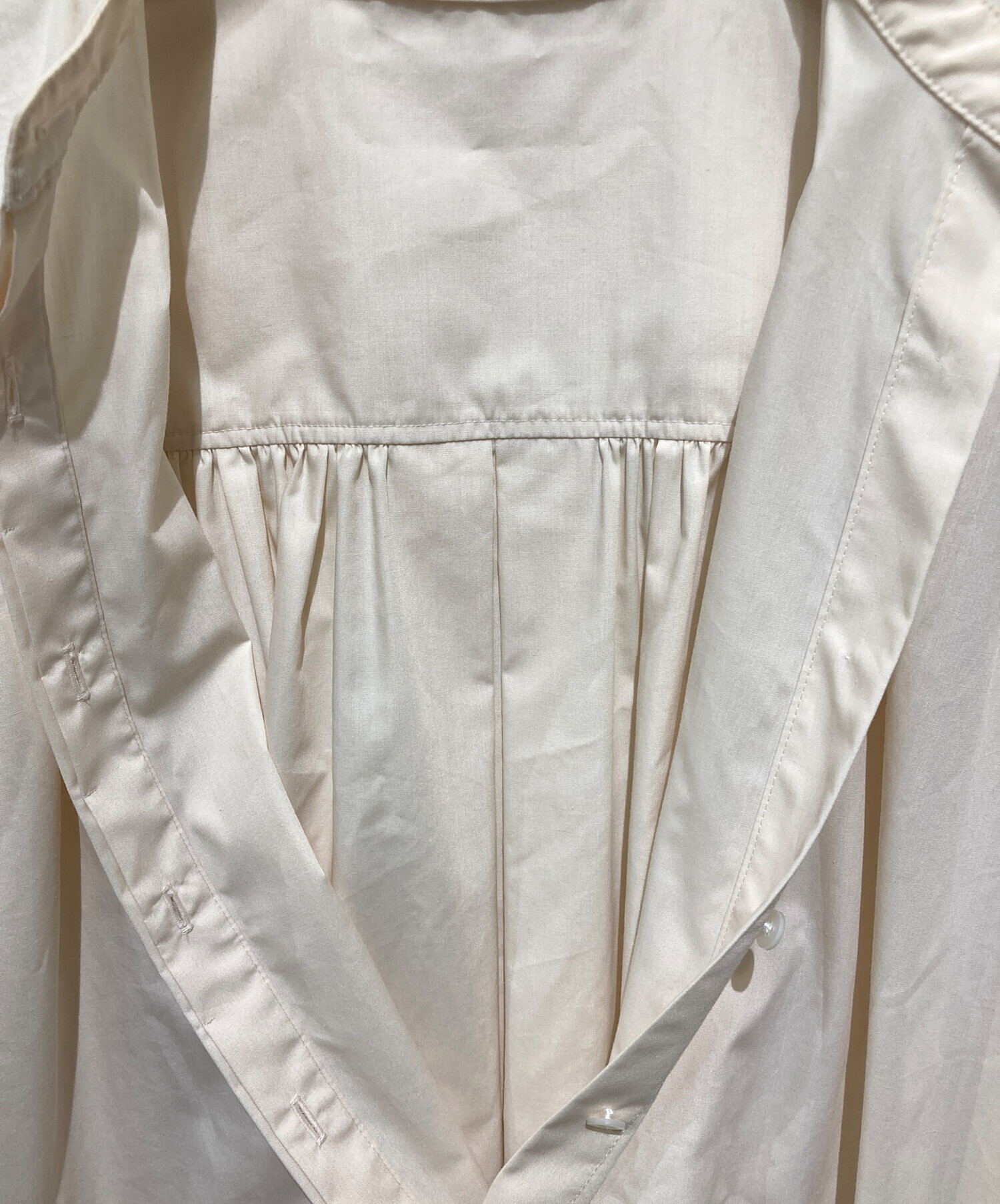 中古・古着通販】LE PHIL (ル フィル) ライトタイプライターギャザー