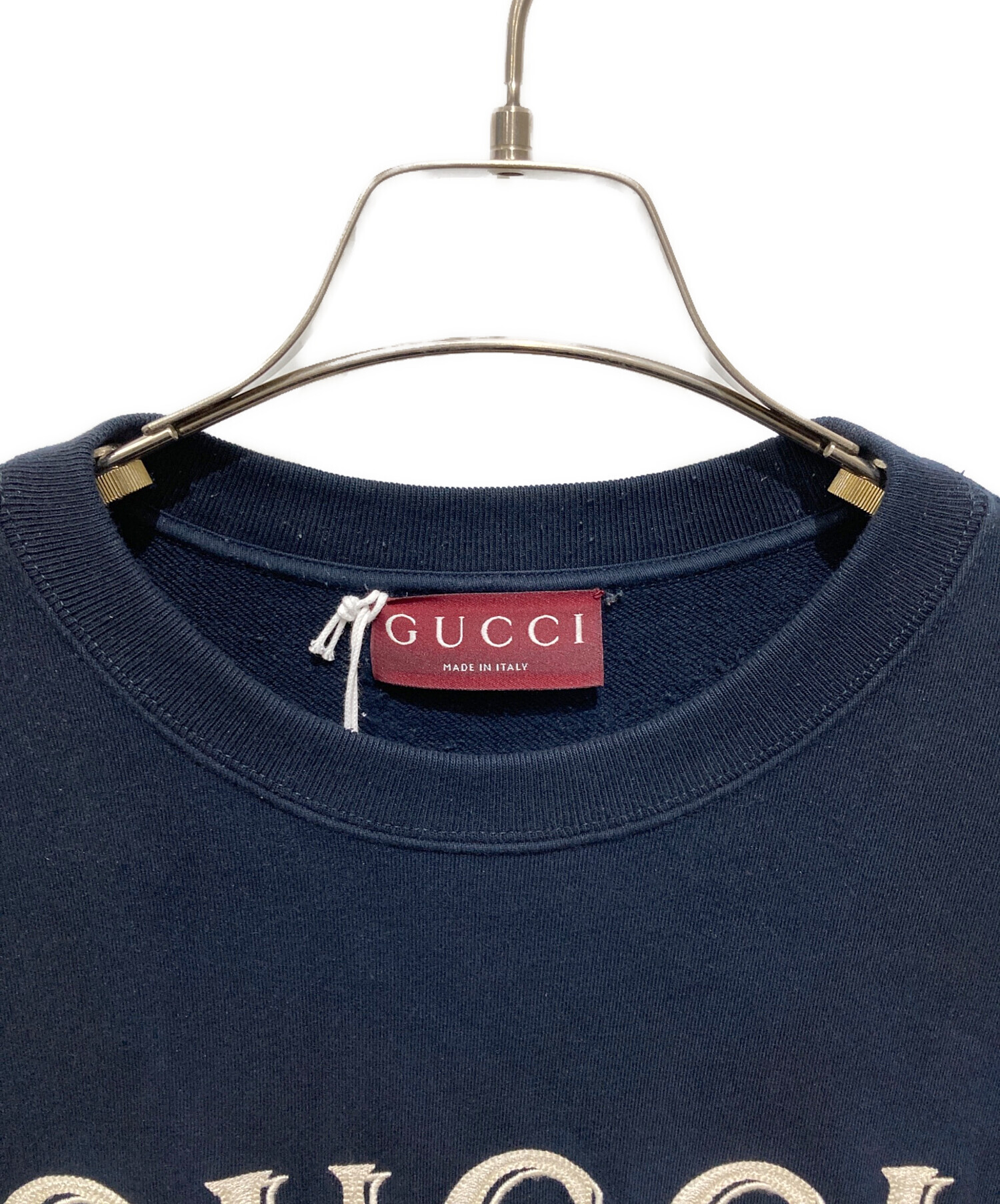 GUCCI エンボス コットン ペット スウェットシャツ GUCCI エンボス コットン ペット スウェットシャツ 【公式通販】