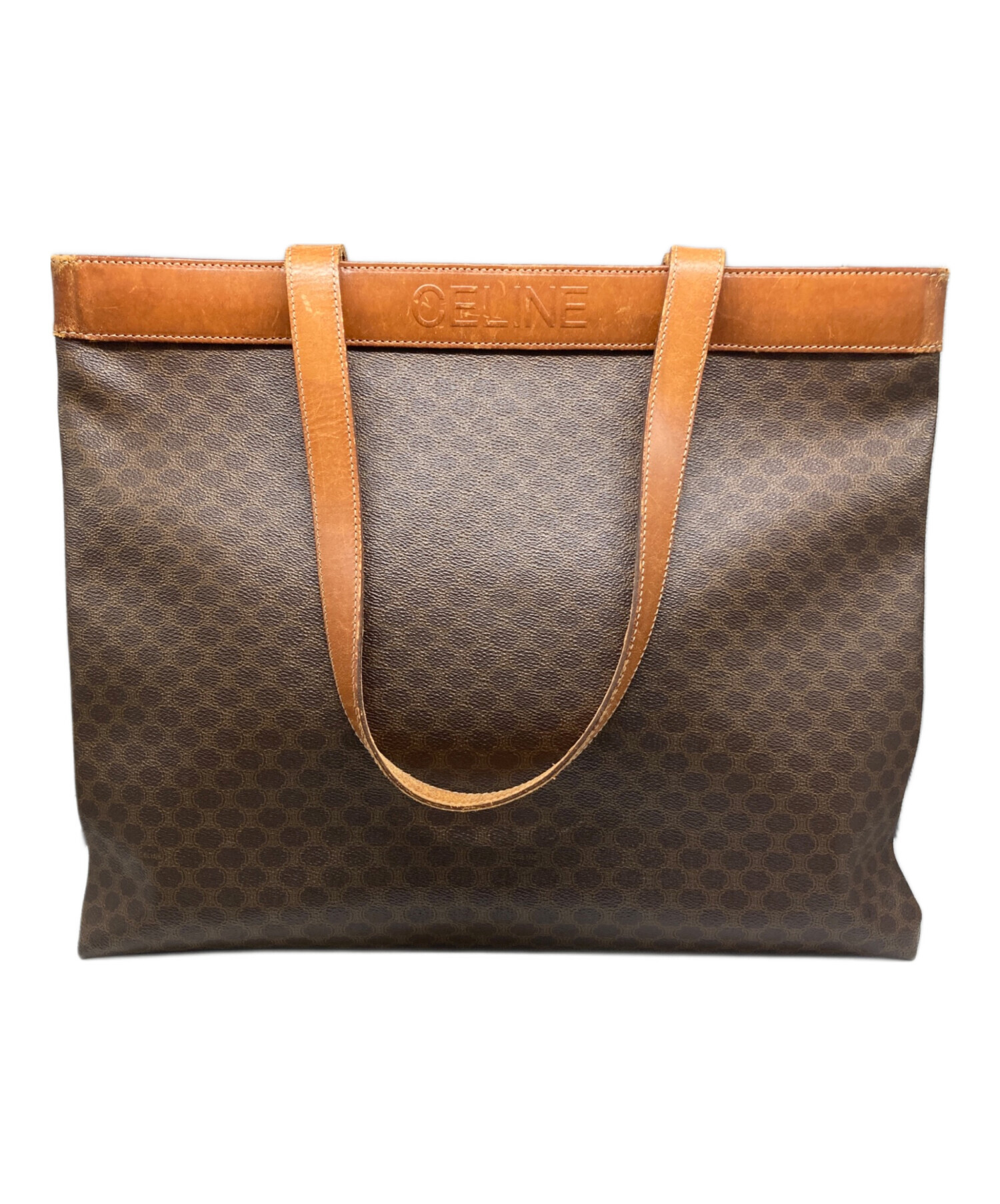 中古・古着通販】CELINE (セリーヌ) トートバッグ ブラウン｜ブランド 