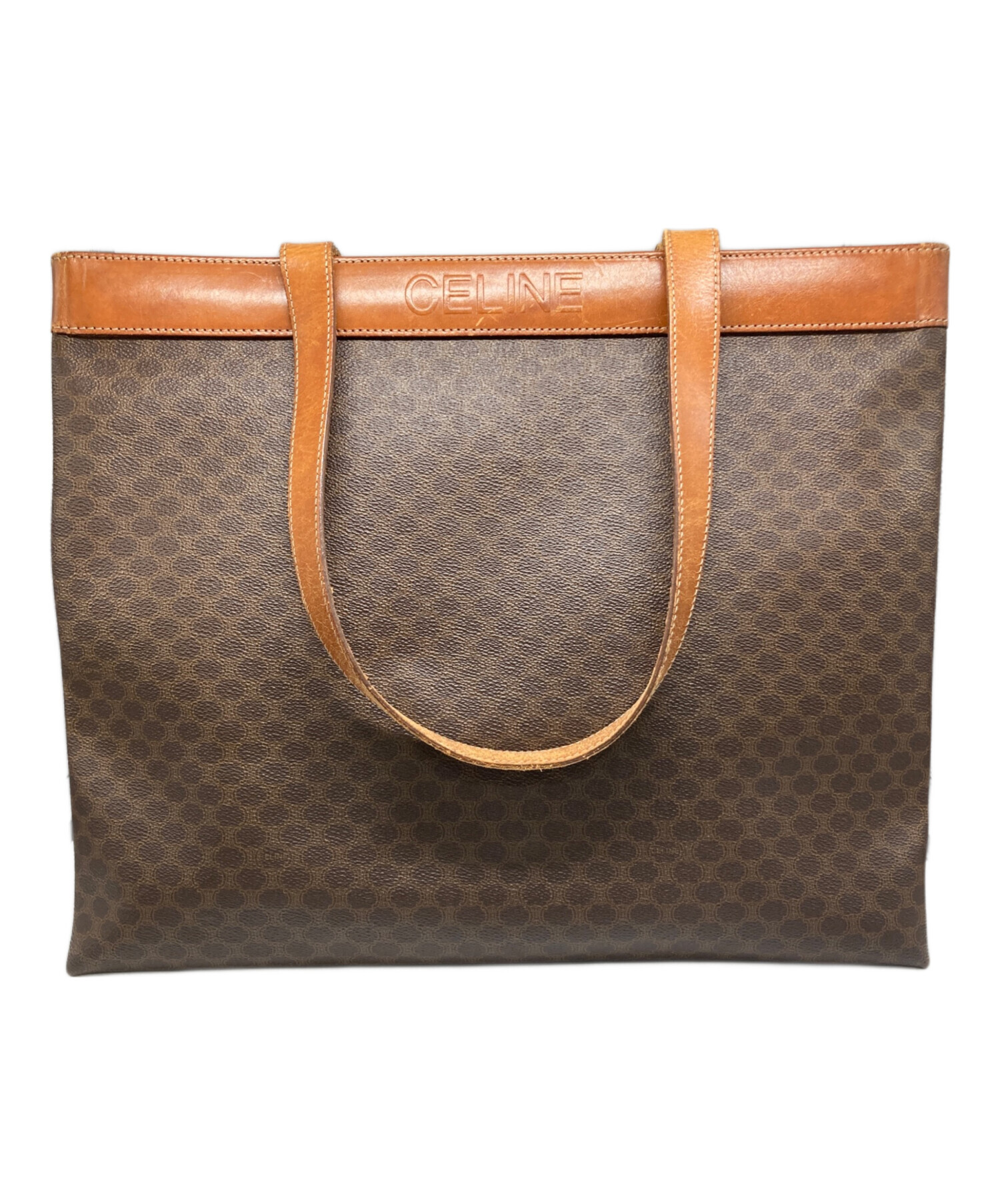 中古・古着通販】CELINE (セリーヌ) トートバッグ ブラウン｜ブランド