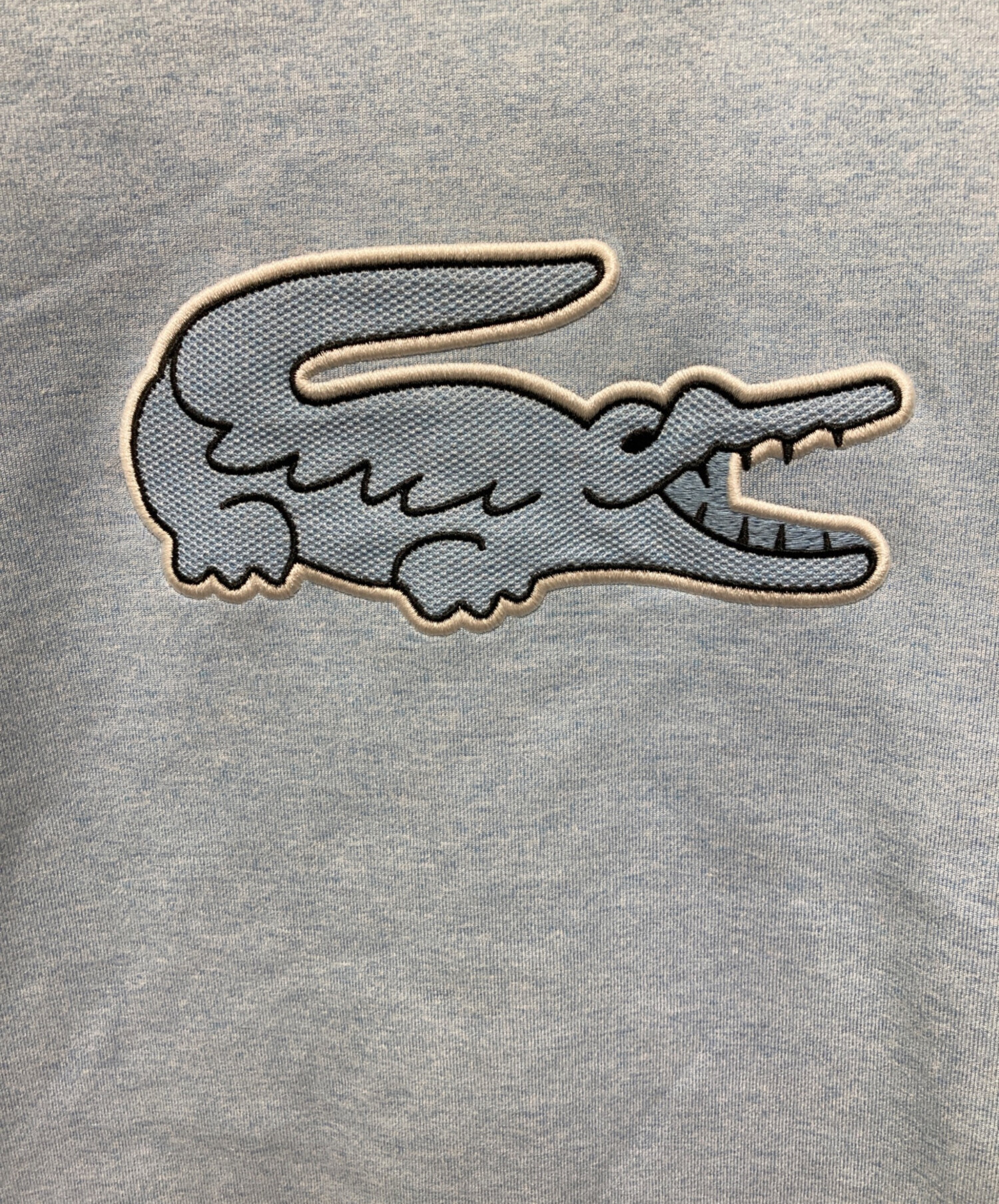 中古・古着通販】LACOSTE (ラコステ) ロゴワッペンスウェット ブルー 