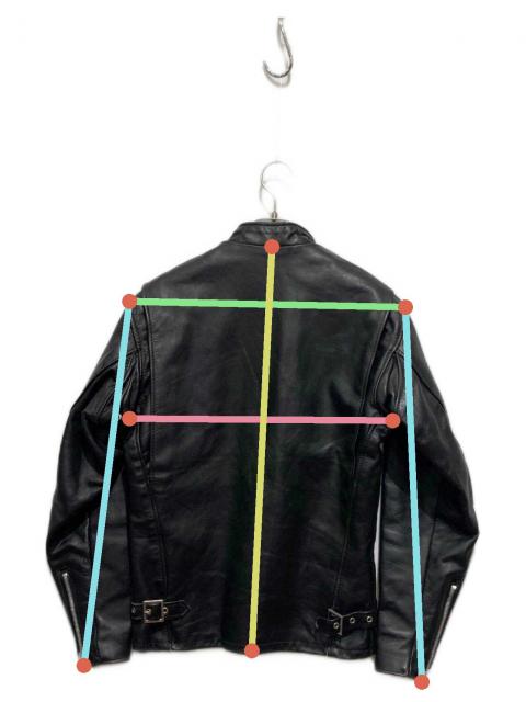 中古・古着通販】Schott (ショット) 641シングルライダースジャケット