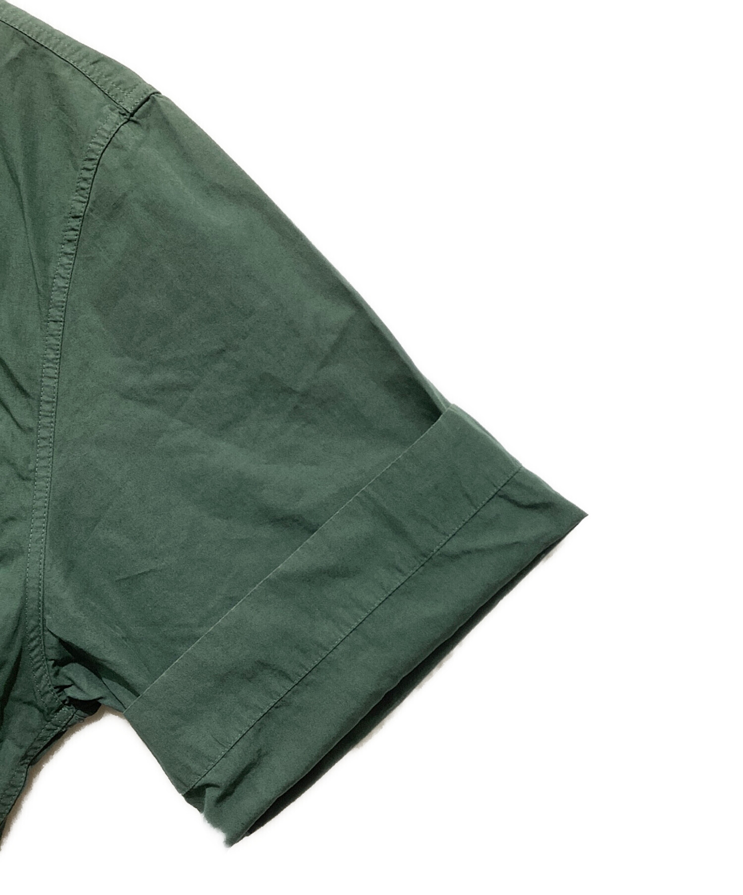 中古・古着通販】MHL (エムエイチエル) 半袖シャツ ブラウン サイズ:M