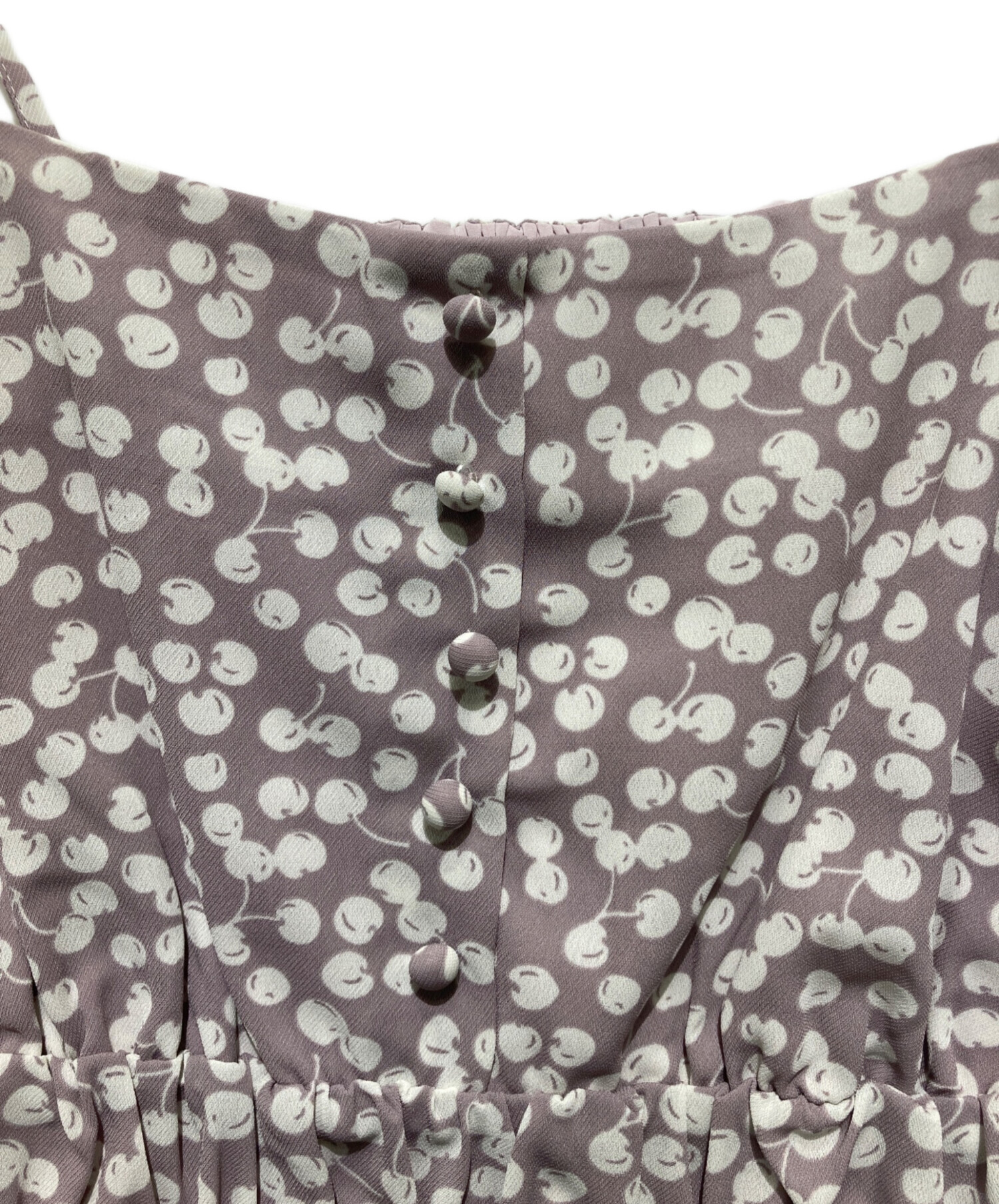 中古・古着通販】Her lip to (ハーリップトゥ) チェリーパターン