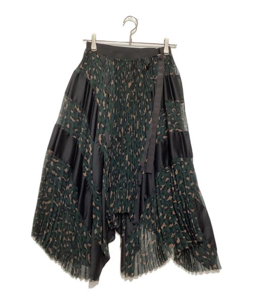 中古・古着通販】sacai (サカイ) シフォンロングプリーツスカート