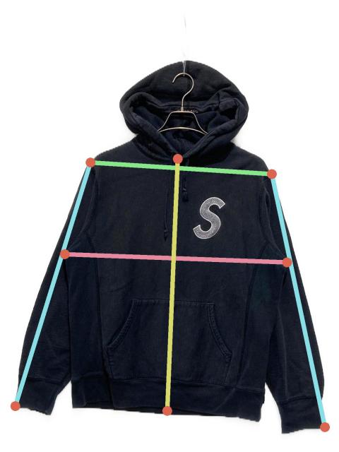 中古・古着通販】Supreme (シュプリーム) Sロゴフーデッドスウェット