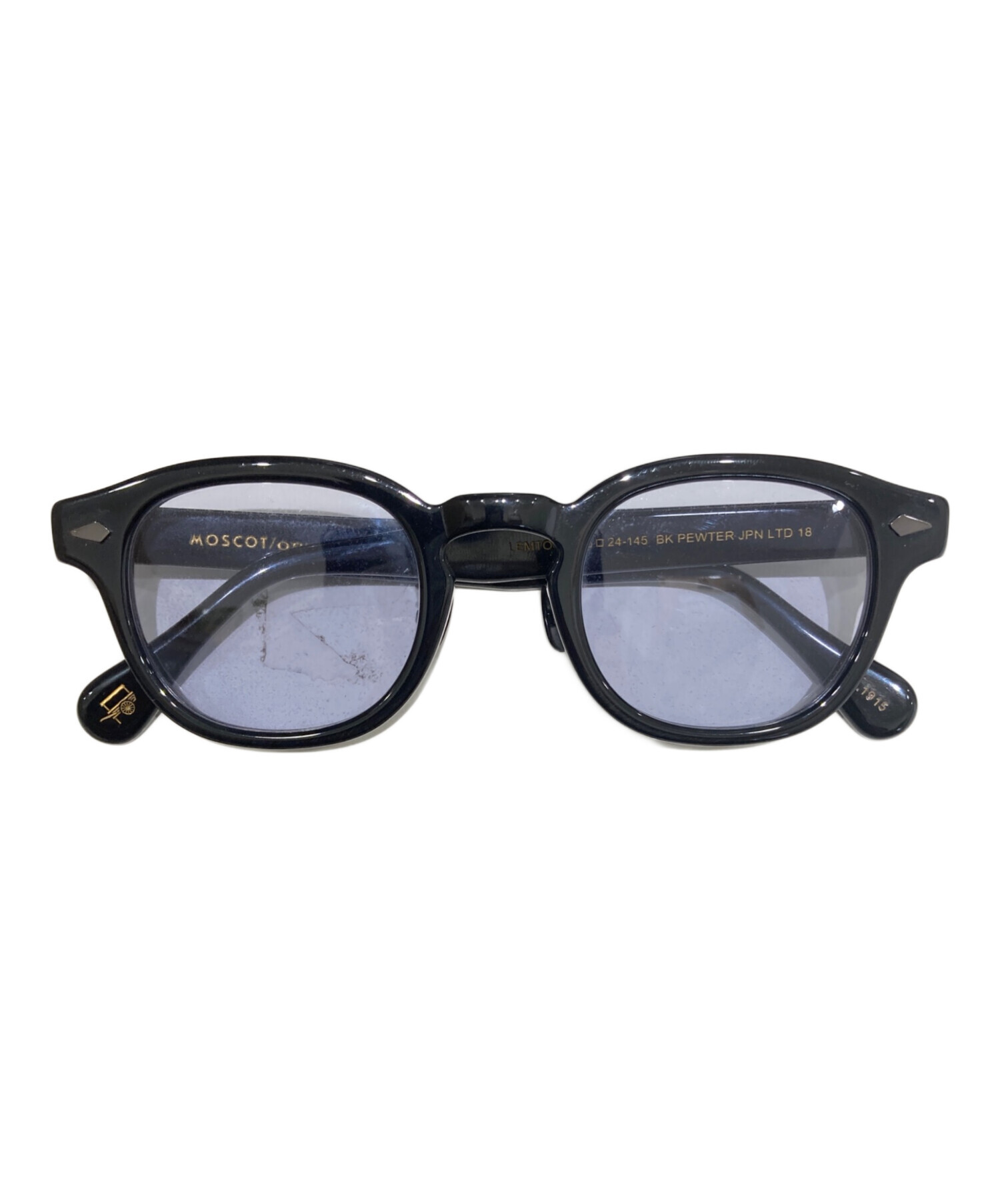 中古・古着通販】MOSCOT (モスコット) サングラス ブラック サイズ:46