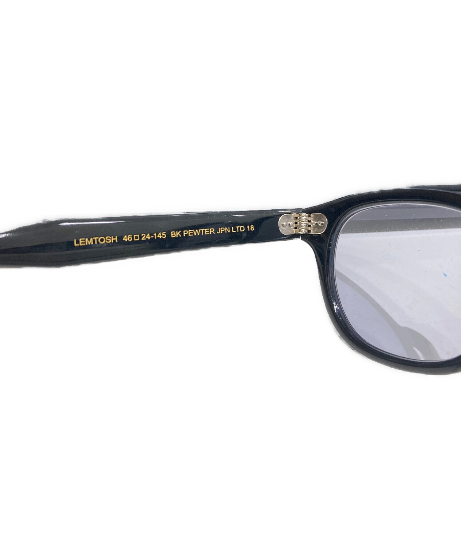中古・古着通販】MOSCOT (モスコット) サングラス ブラック サイズ:46