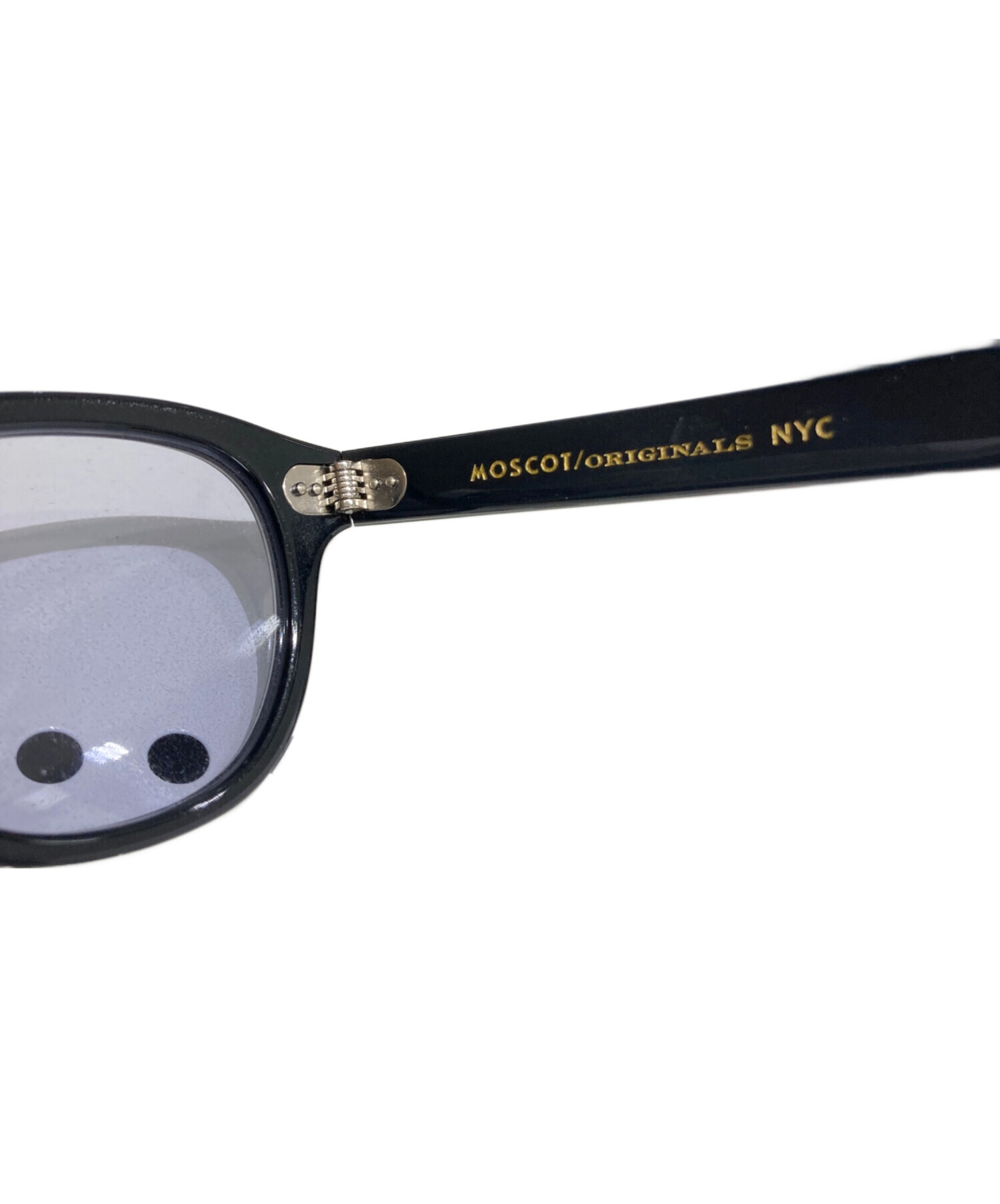 中古・古着通販】MOSCOT (モスコット) サングラス ブラック サイズ:46
