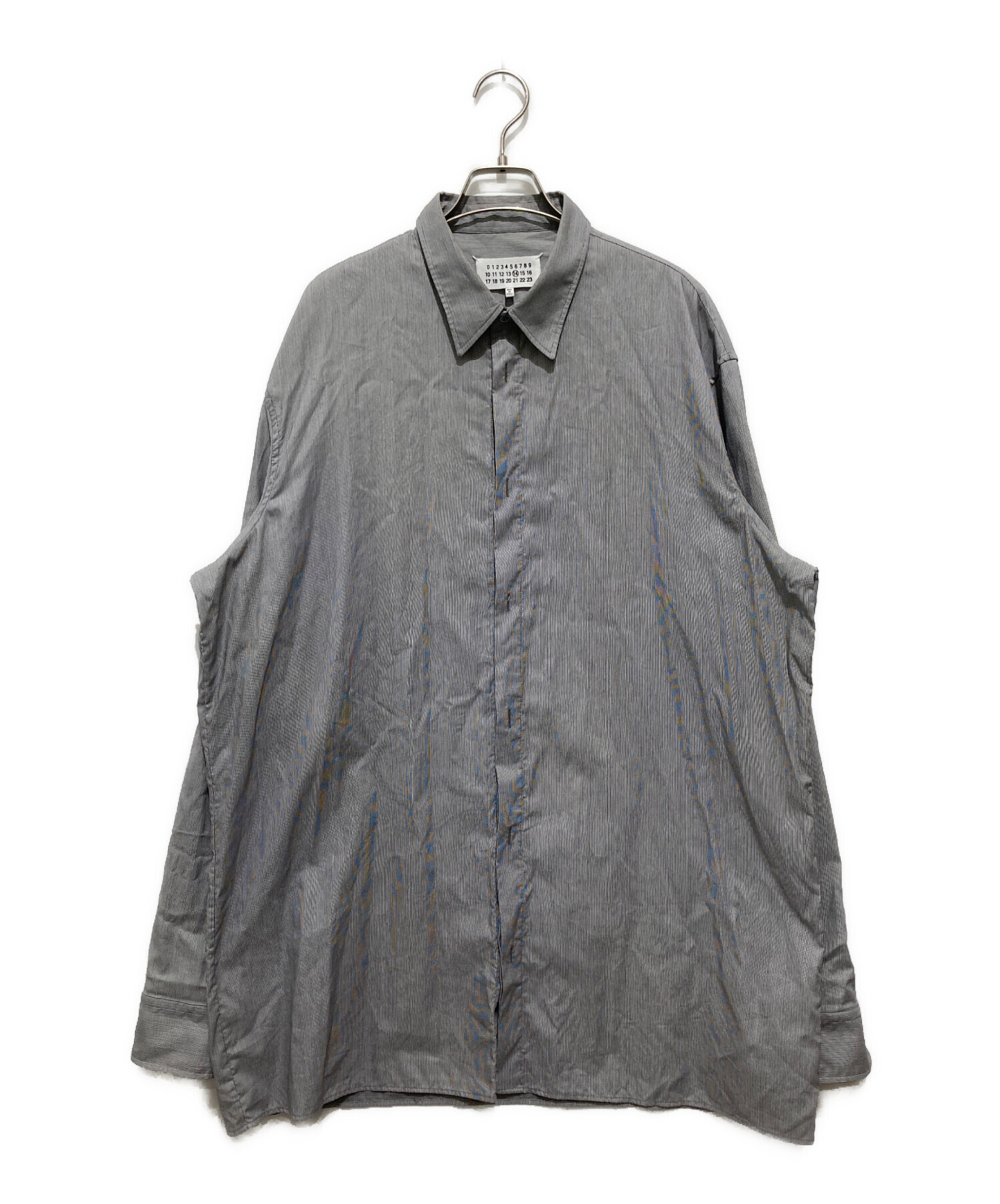 Maison Margiela メゾンマルジェラ ストライプ シャツ 4つタグ 中古・古着通販】Maison Margiela (メゾンマルジェラ) ストライプ