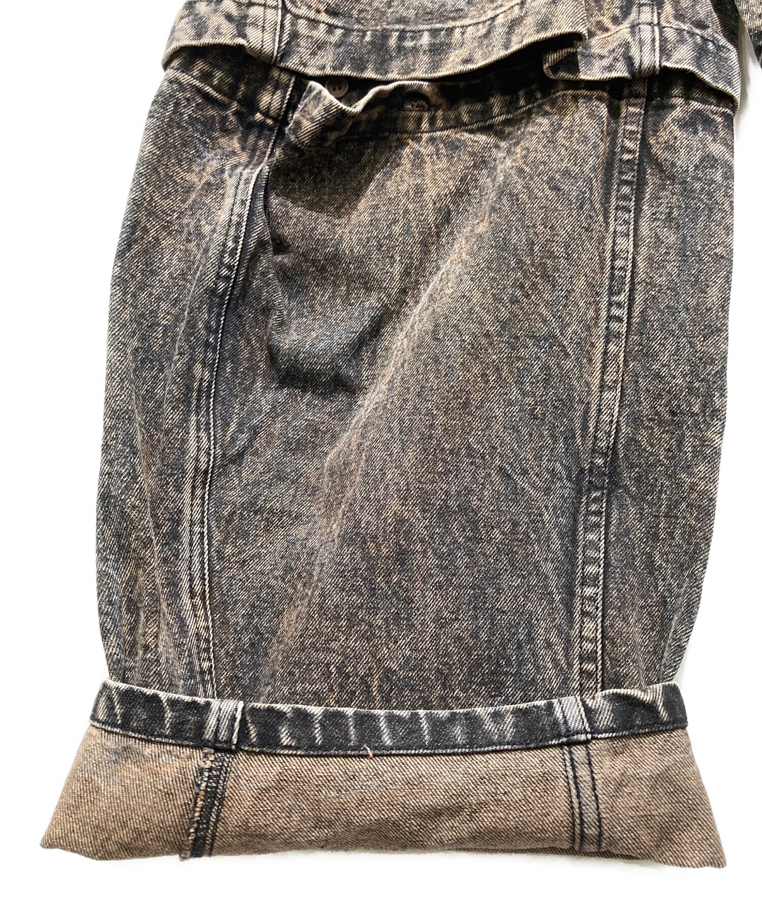 中古・古着通販】Ameri (アメリ) MEDI 2WAY REMOVE DENIM PANTS