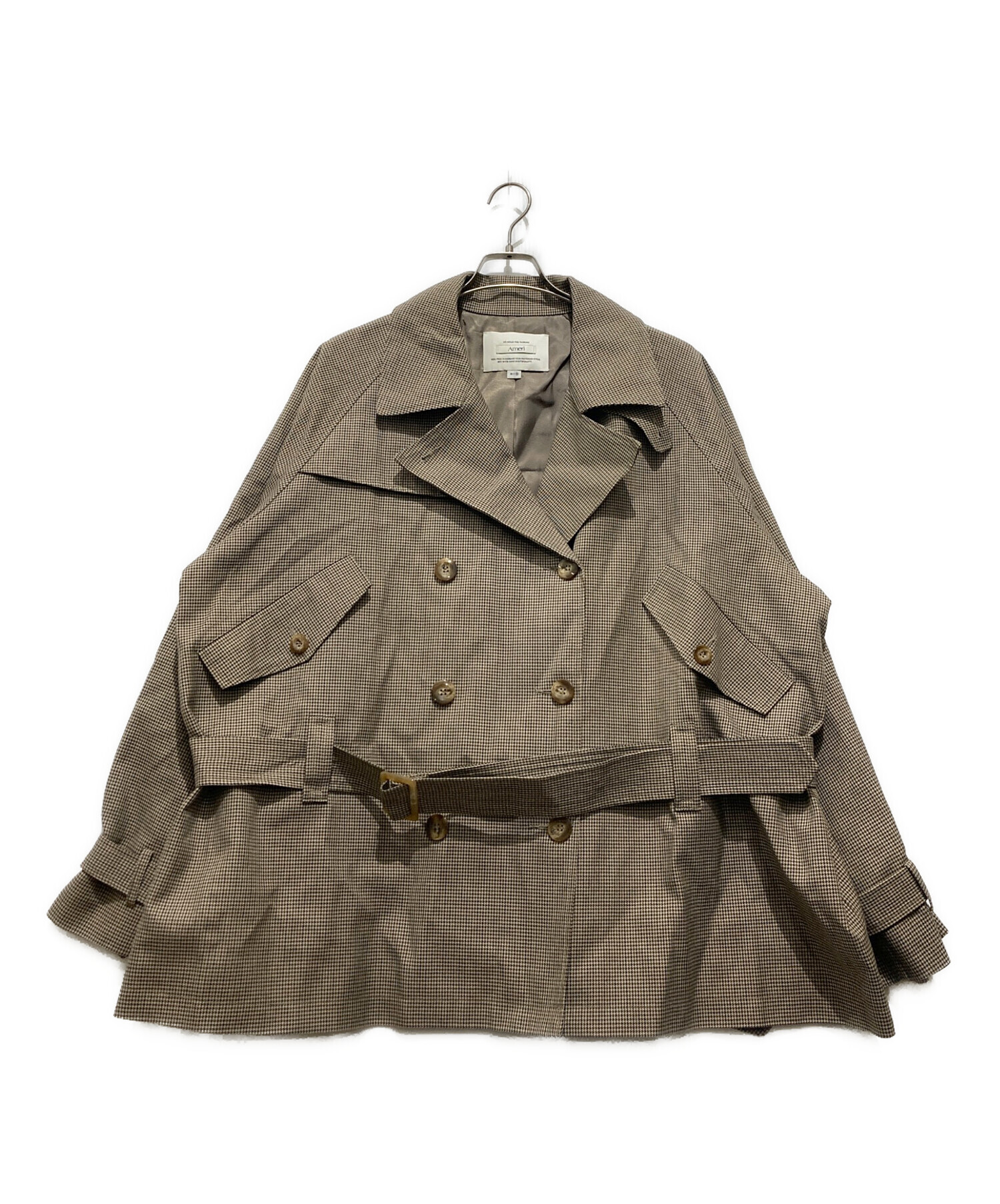 中古・古着通販】Ameri (アメリ) DADDY MIDI TRENCH COAT / ショート