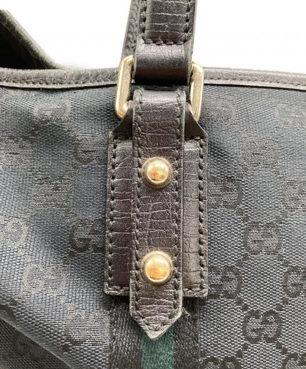 （中古）GUCCIグッチのバッグ　→取引中 中古・古着通販】GUCCI (グッチ) 2WAYバッグ ブラック｜ブランド・古着