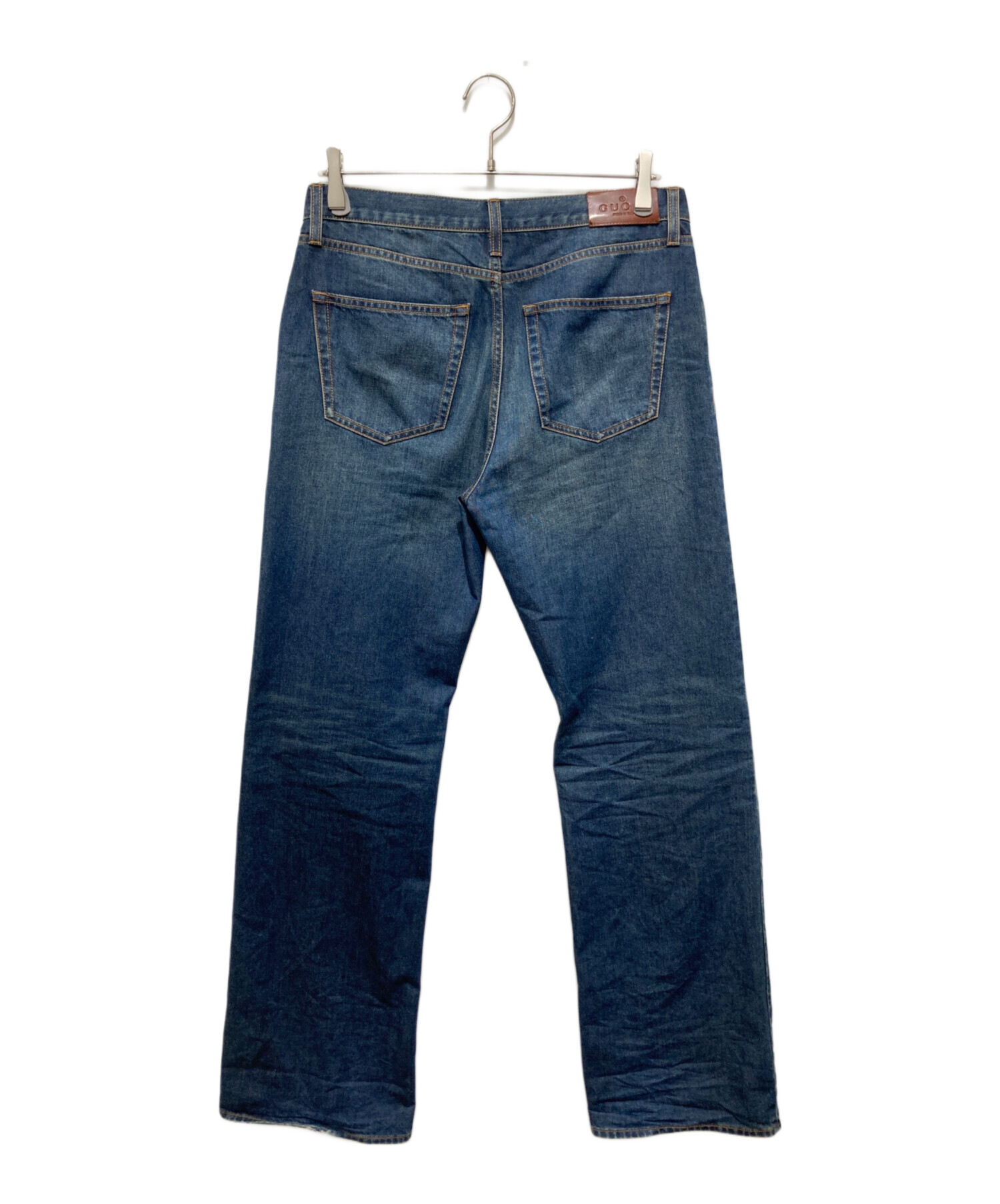 中古・古着通販】GUCCI (グッチ) ホースビットコットンデニムパンツ