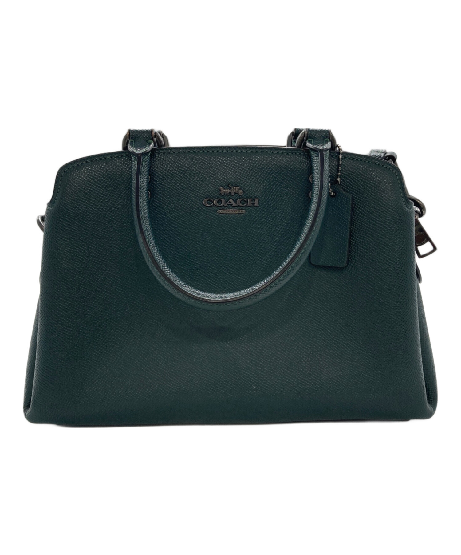 中古・古着通販】COACH (コーチ) ミニ リリー キャリーオール グリーン