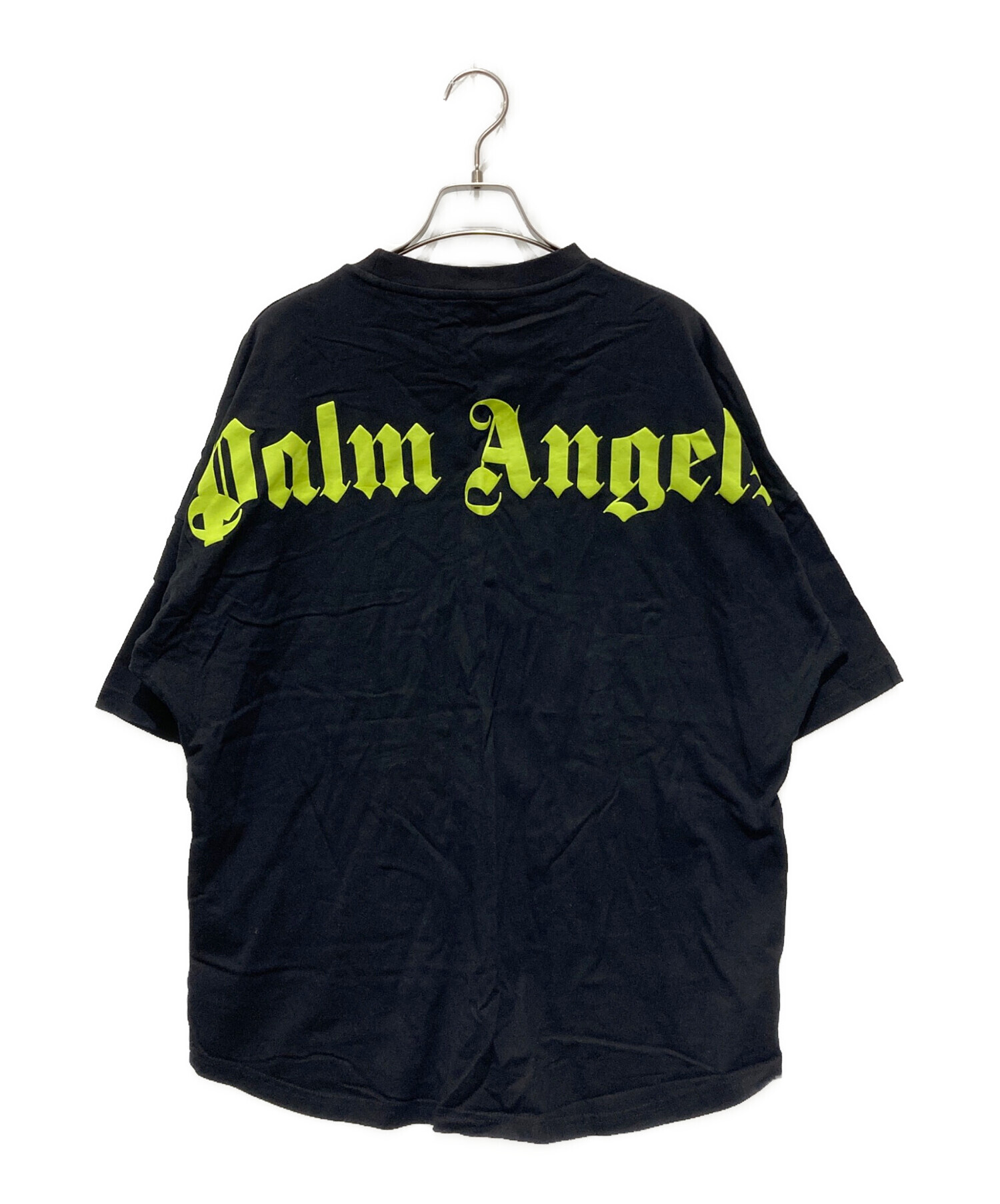 中古・古着通販】Palm Angels (パーム エンジェルス) 襟ロゴプリントT 